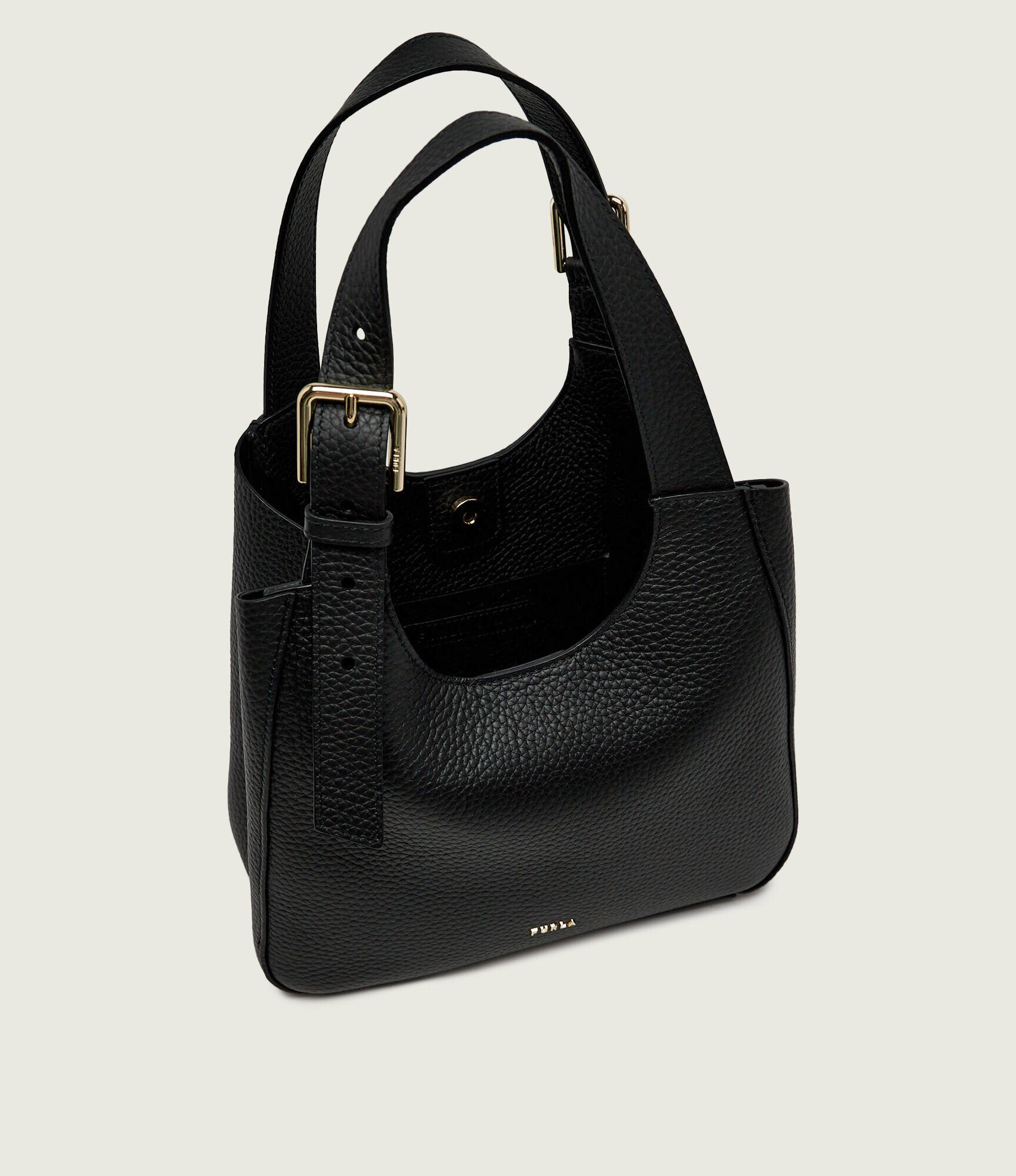 Furla De piele geantă pe umăr Dora