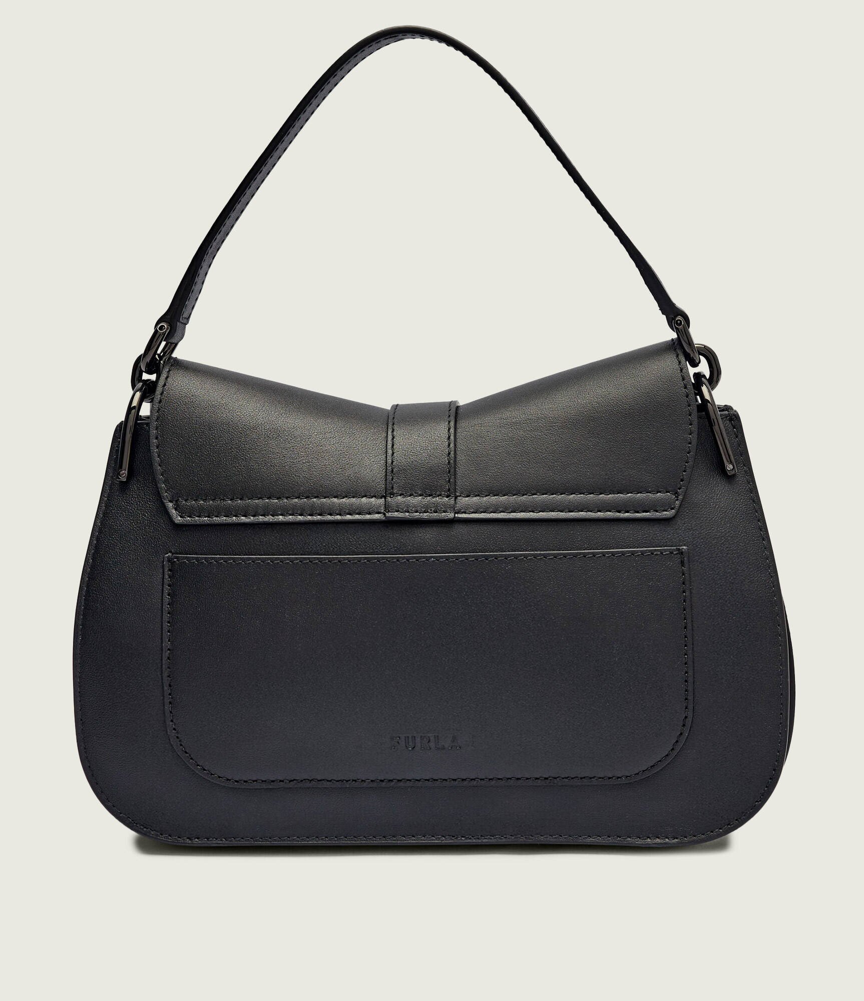Furla De piele geantă pe umăr Flow