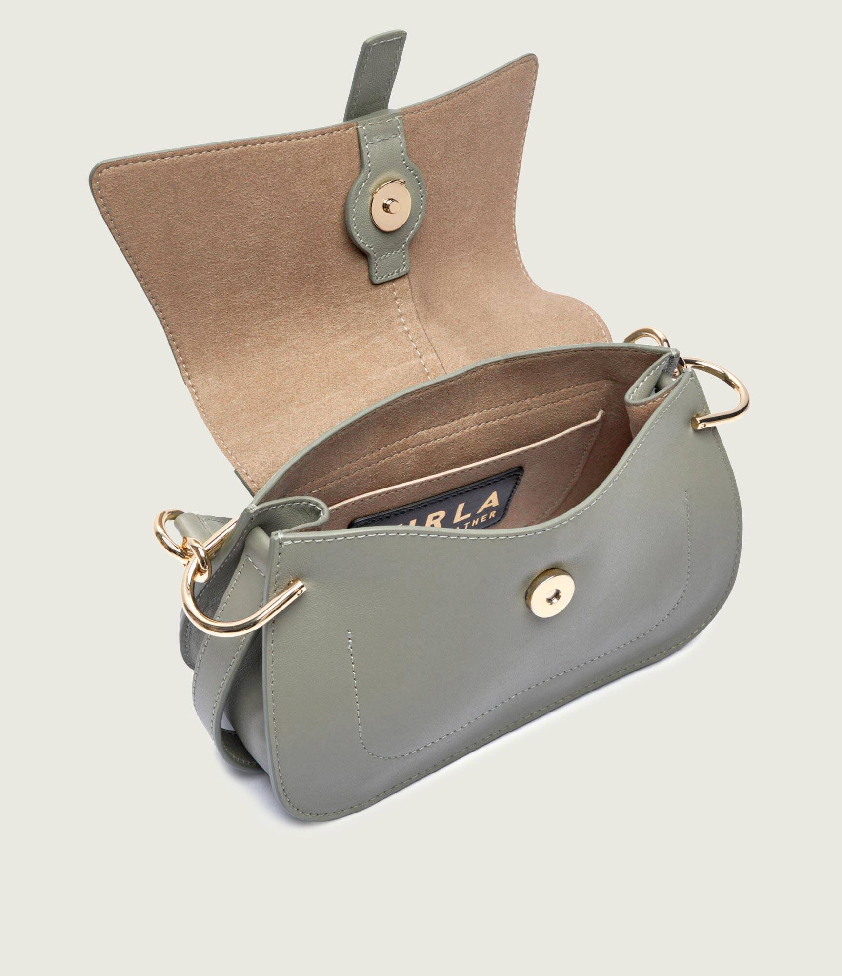 Furla De piele geantă pe umăr FLOW