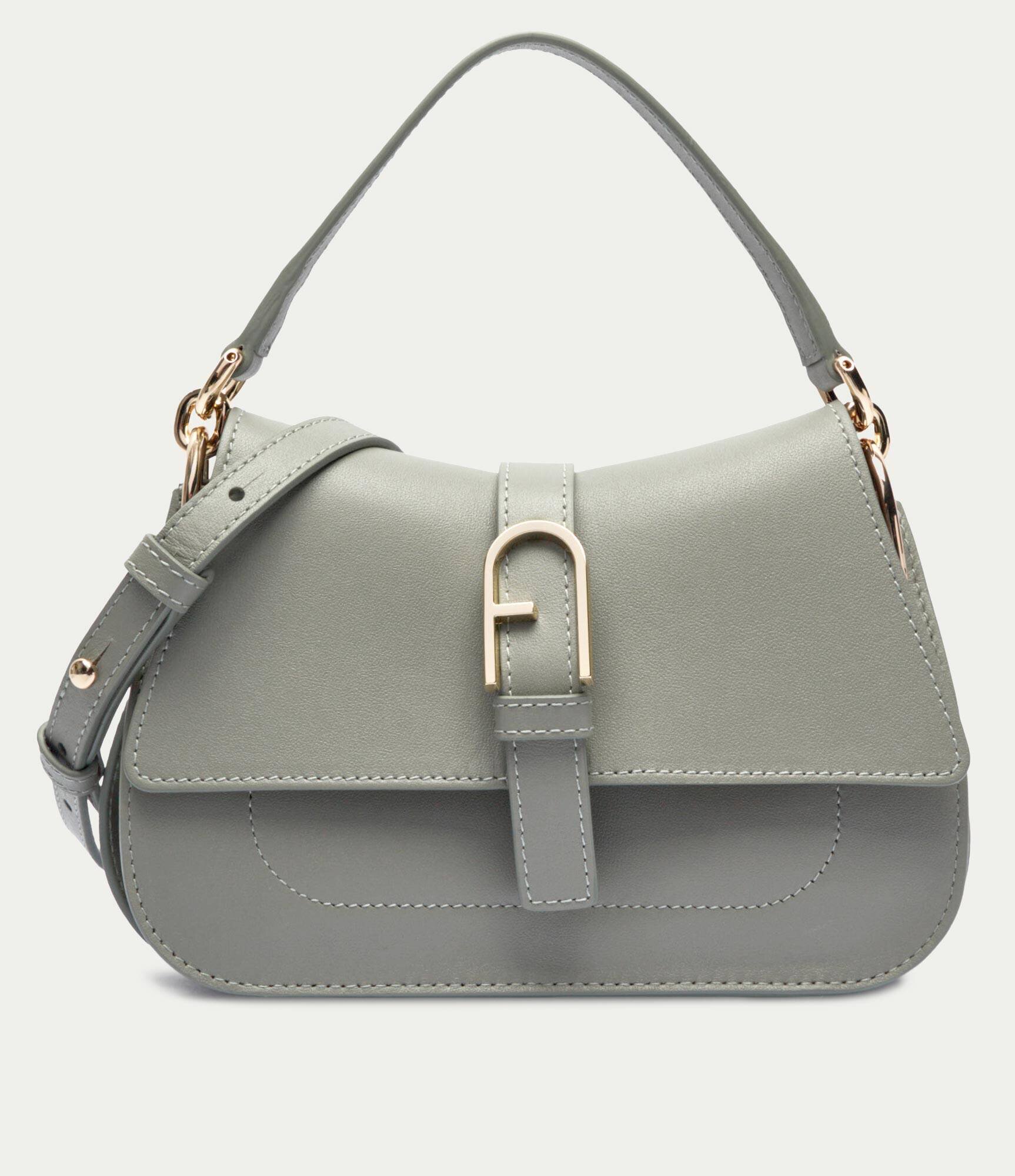 Furla De piele geantă pe umăr FLOW