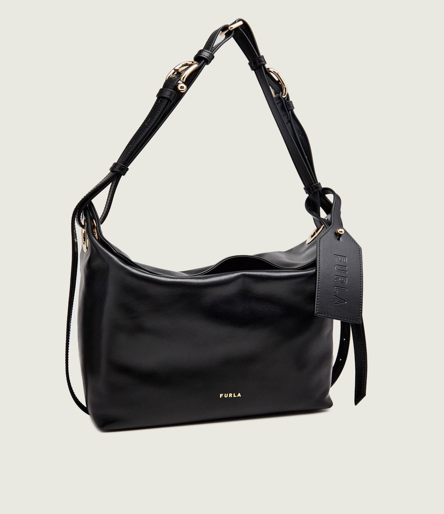 Furla De piele geantă pe umăr Ginevra M