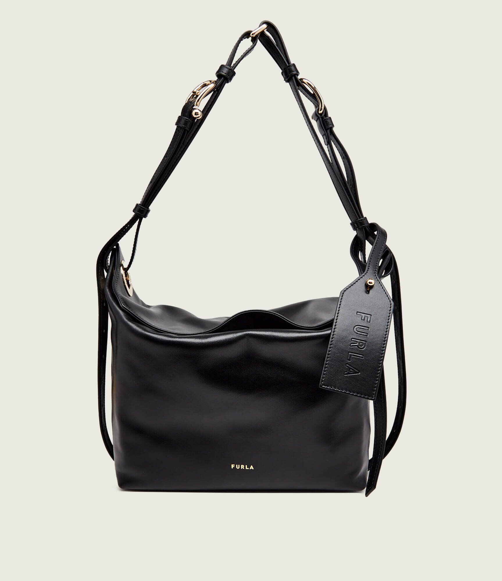 Furla De piele geantă pe umăr Ginevra M