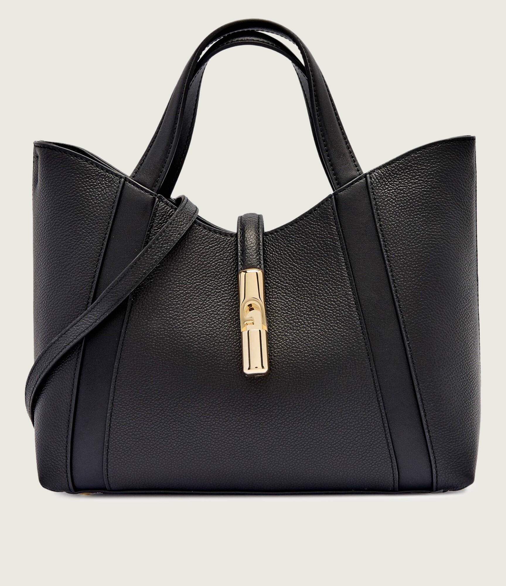 Furla De piele geantă pe umăr Goccia