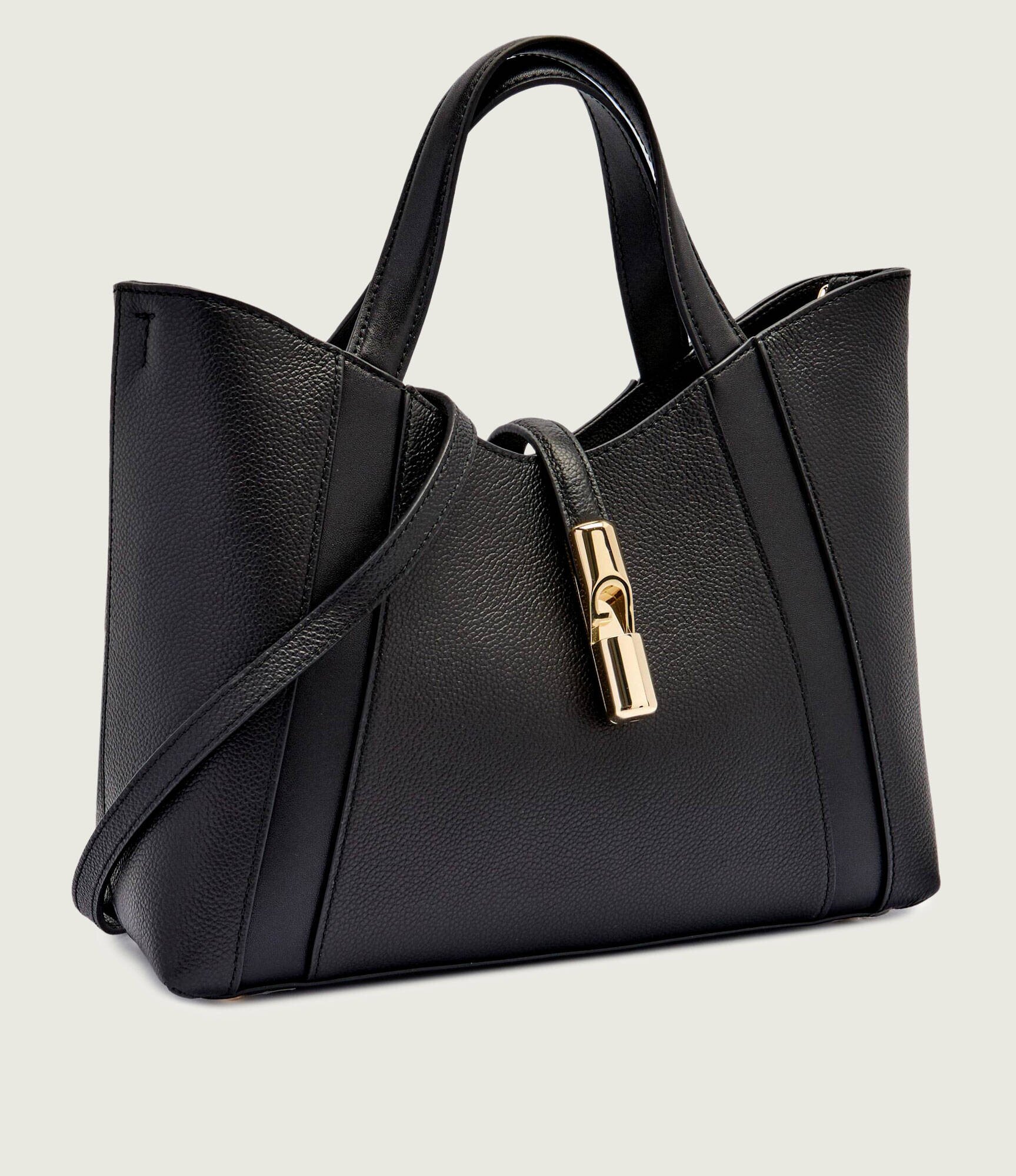 Furla De piele geantă pe umăr Goccia