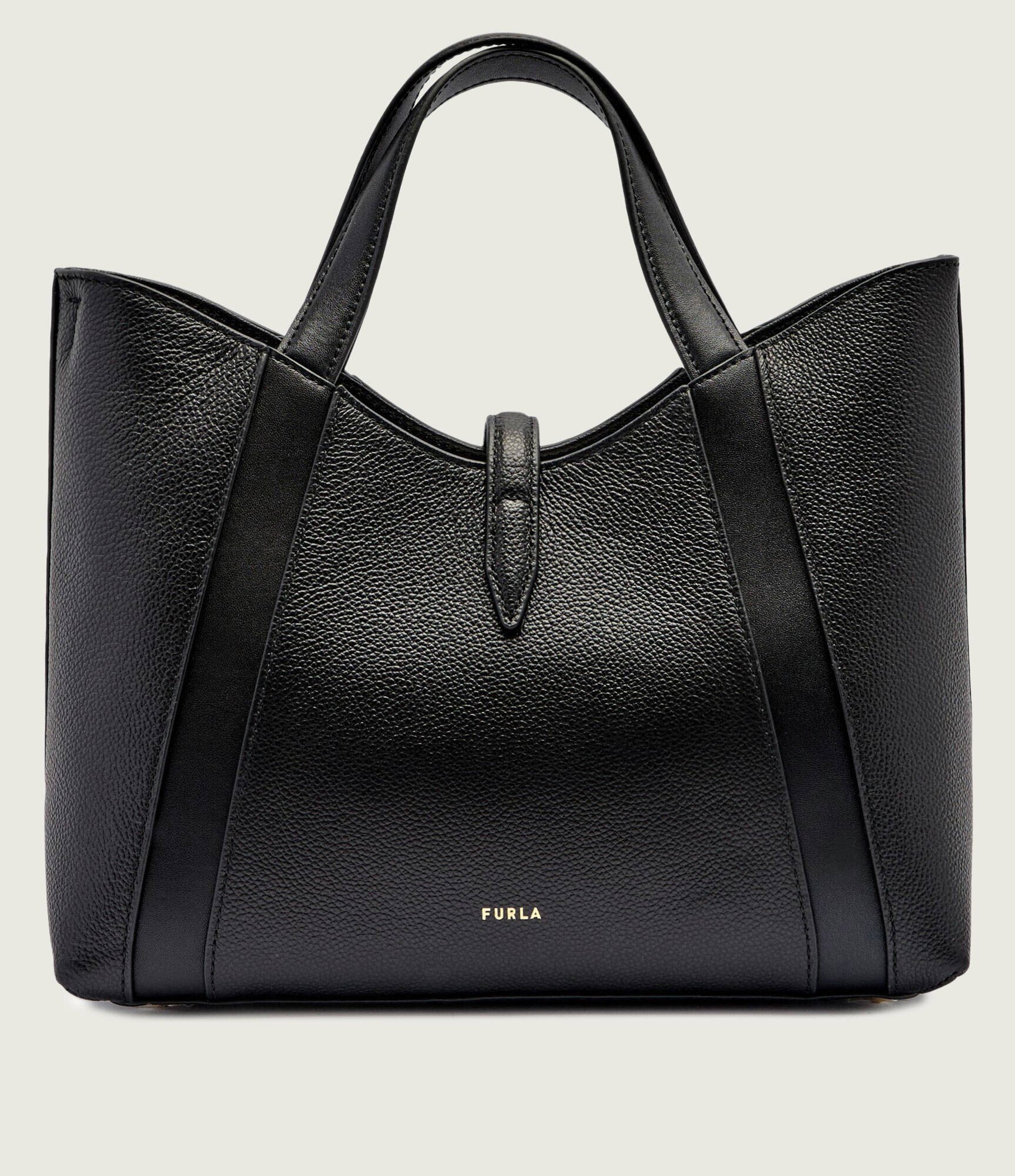 Furla De piele geantă pe umăr Goccia