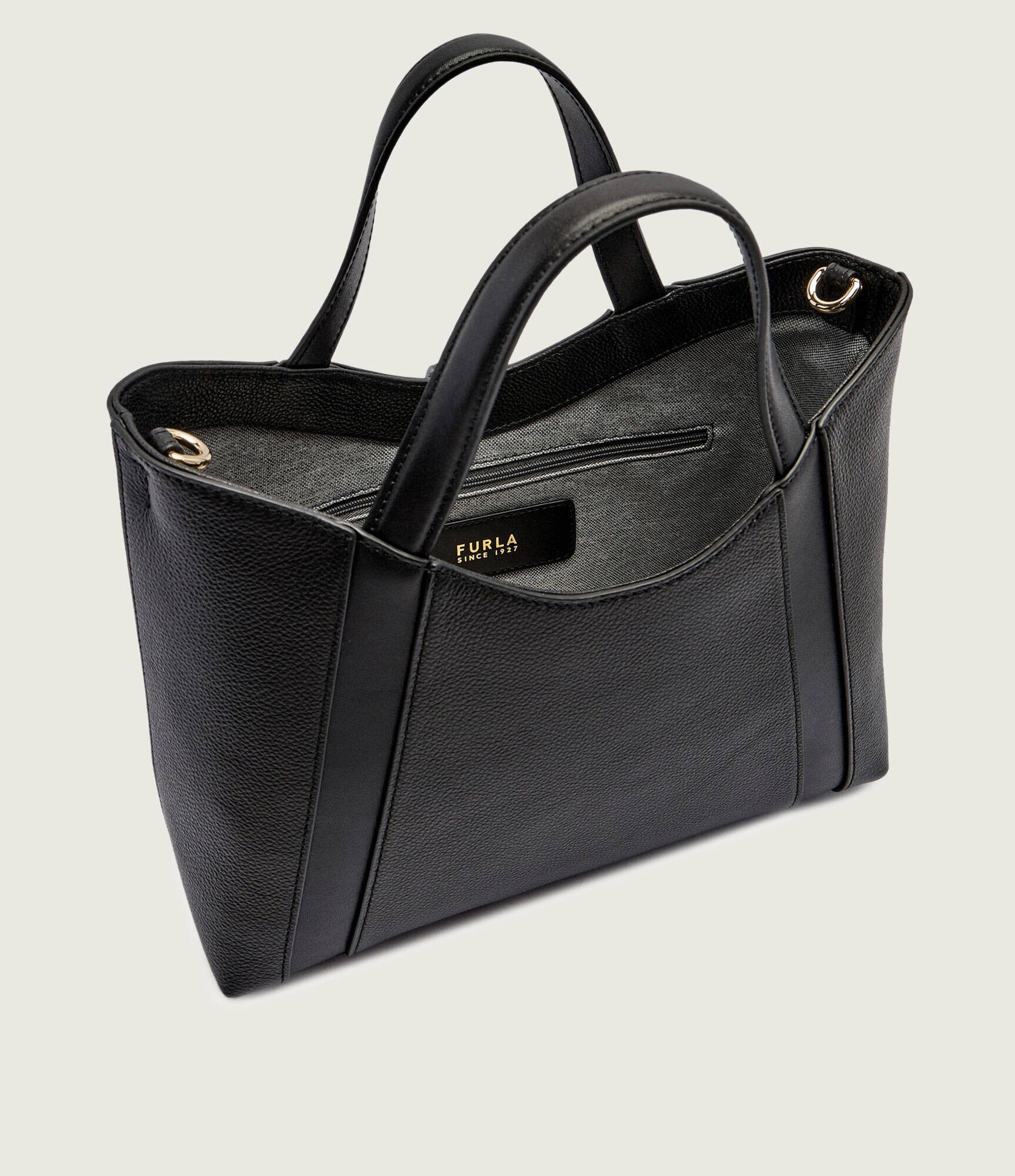 Furla De piele geantă pe umăr Goccia