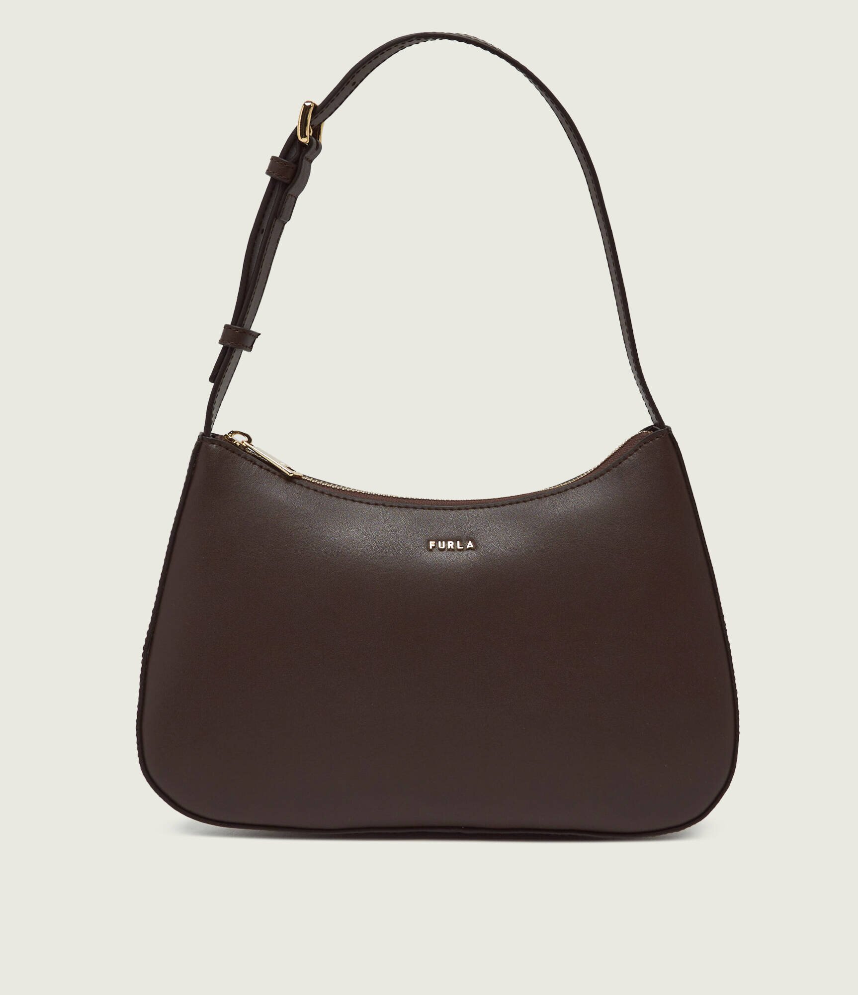 Furla De piele geantă pe umăr Margot