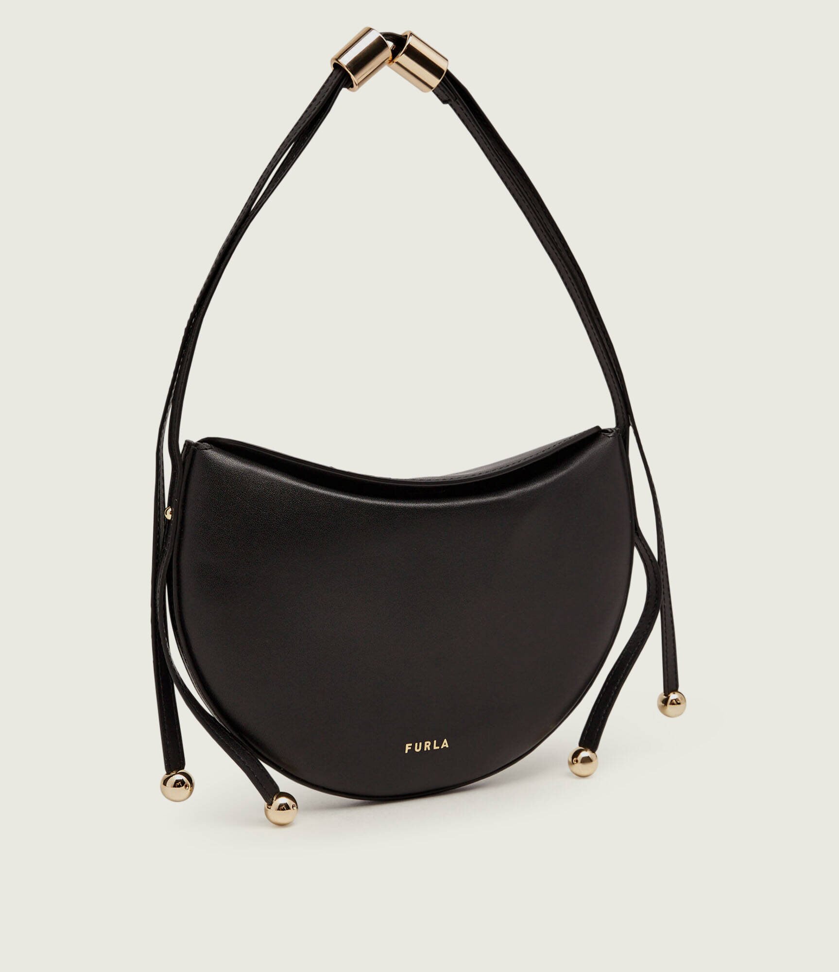 Furla De piele geantă pe umăr Moonstone