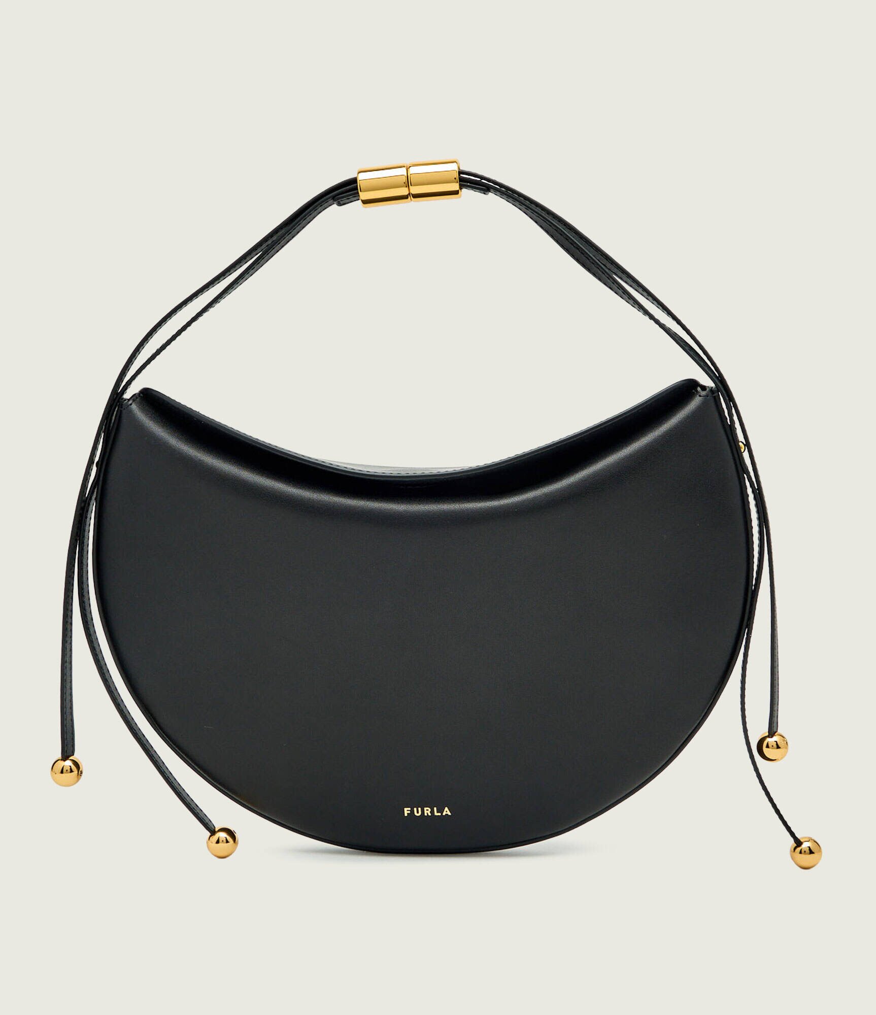 Furla De piele geantă pe umăr MOONSTONE