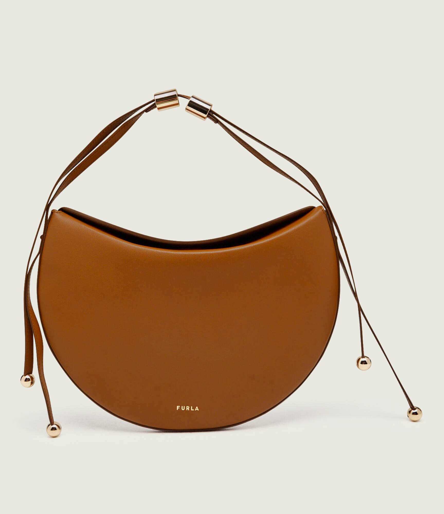 Furla De piele geantă pe umăr Moonstone