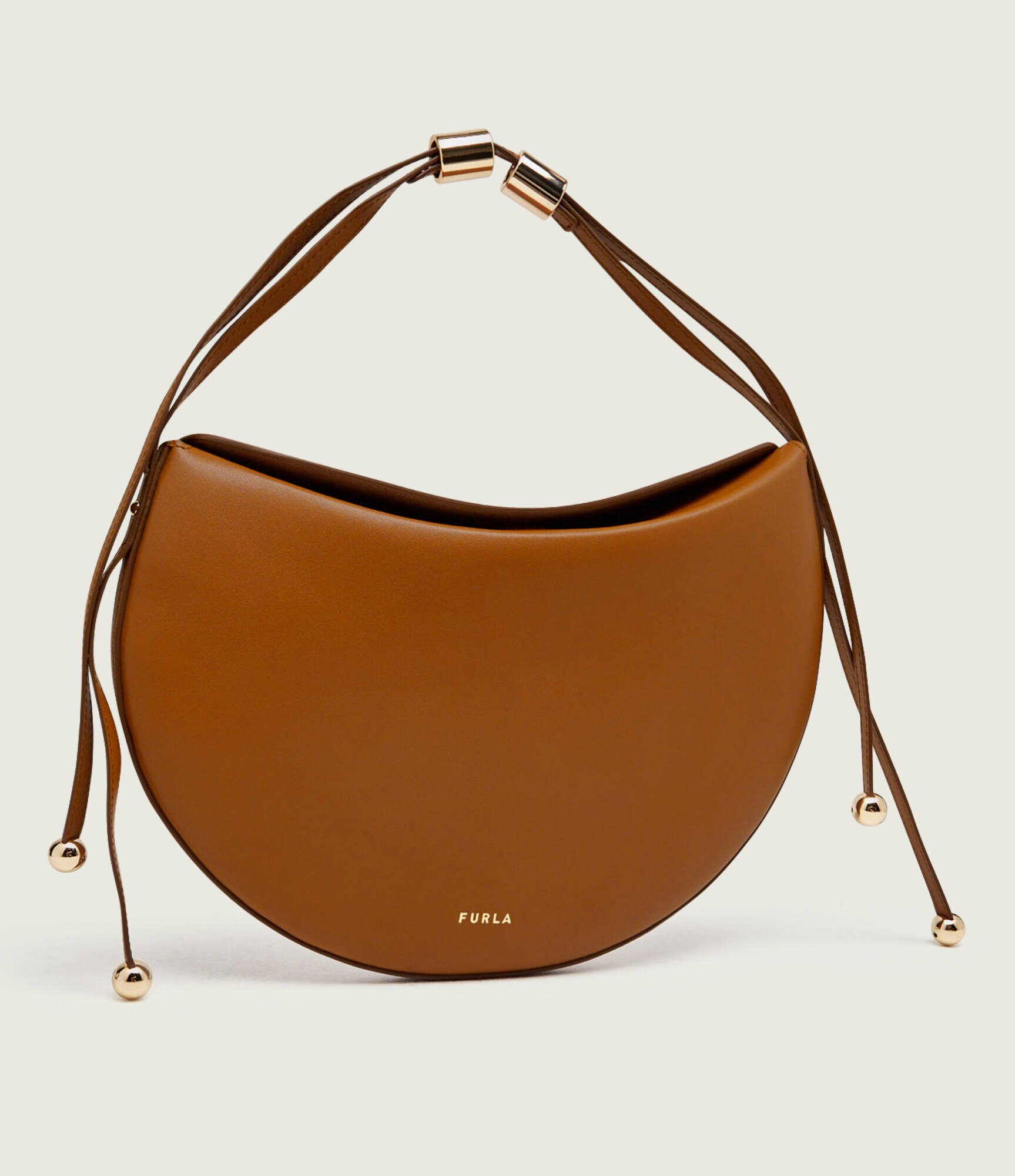 Furla De piele geantă pe umăr Moonstone