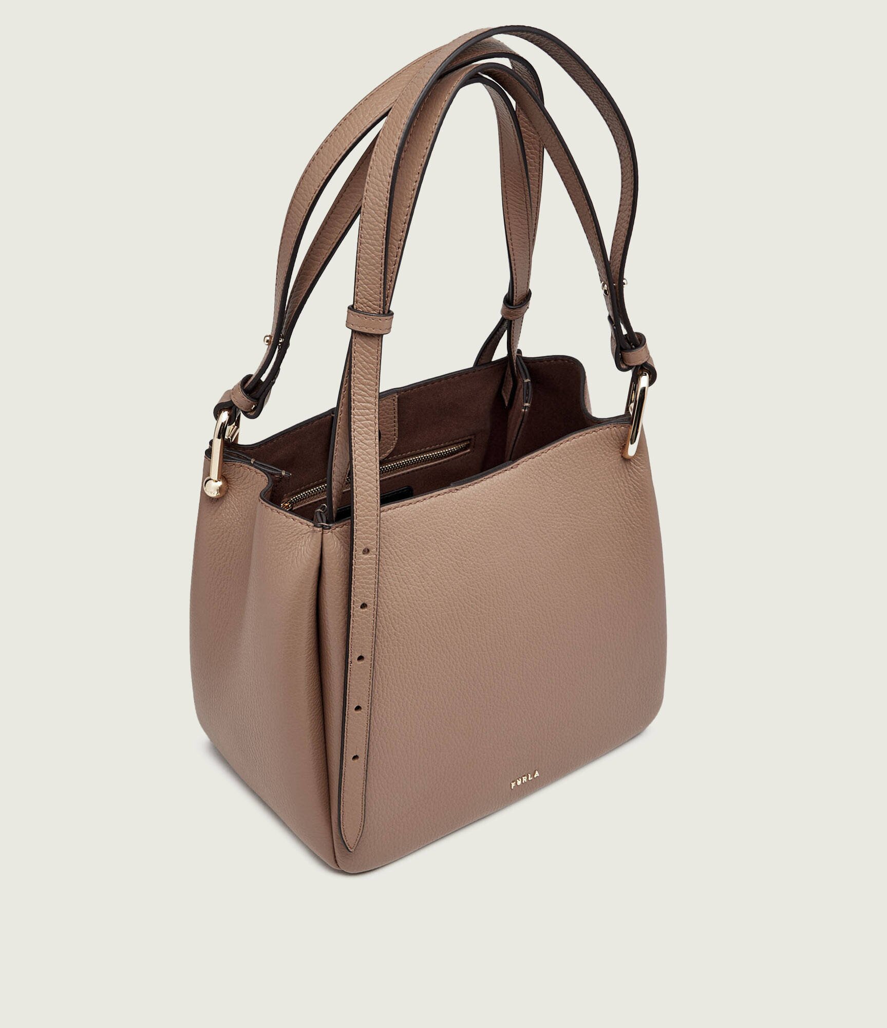 Furla De piele geantă pe umăr Nuvola