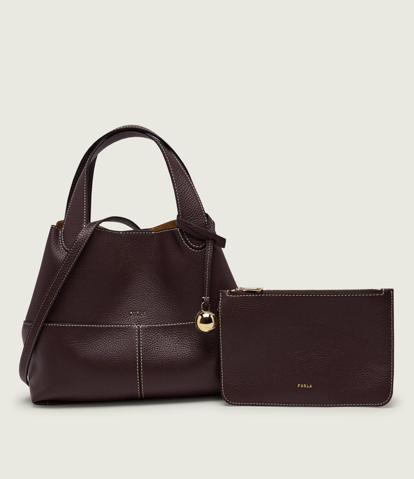 Furla De piele geantă pe umăr Primrose