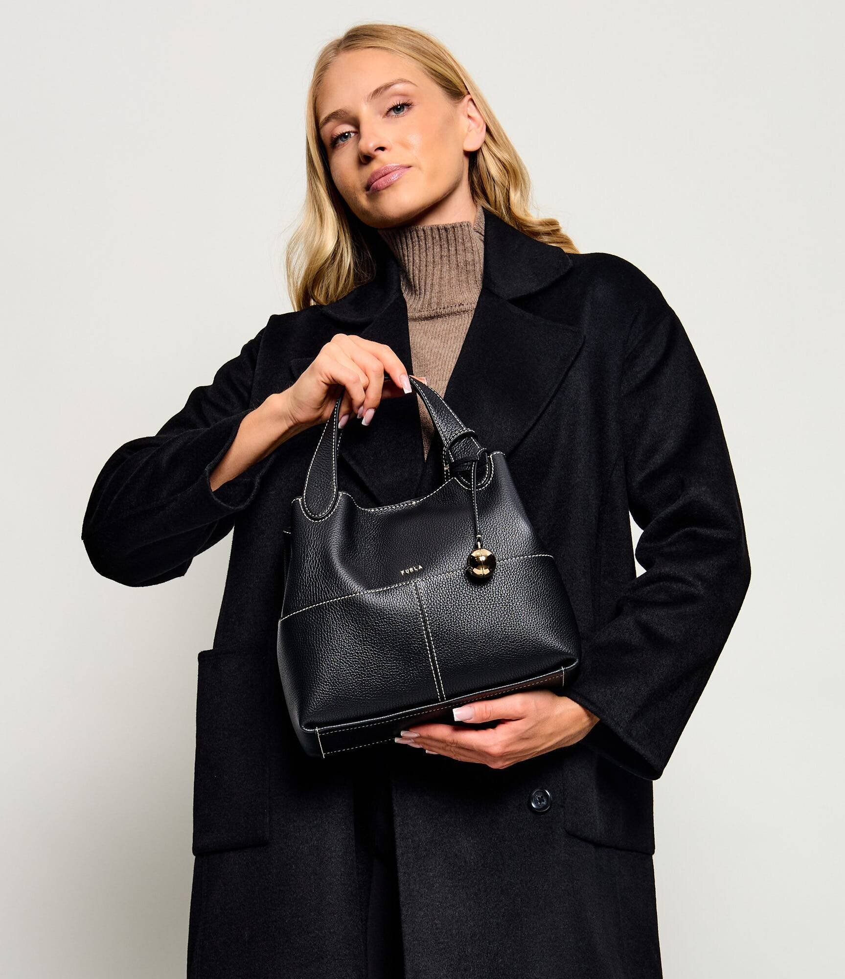 Furla De piele geantă pe umăr Primrose