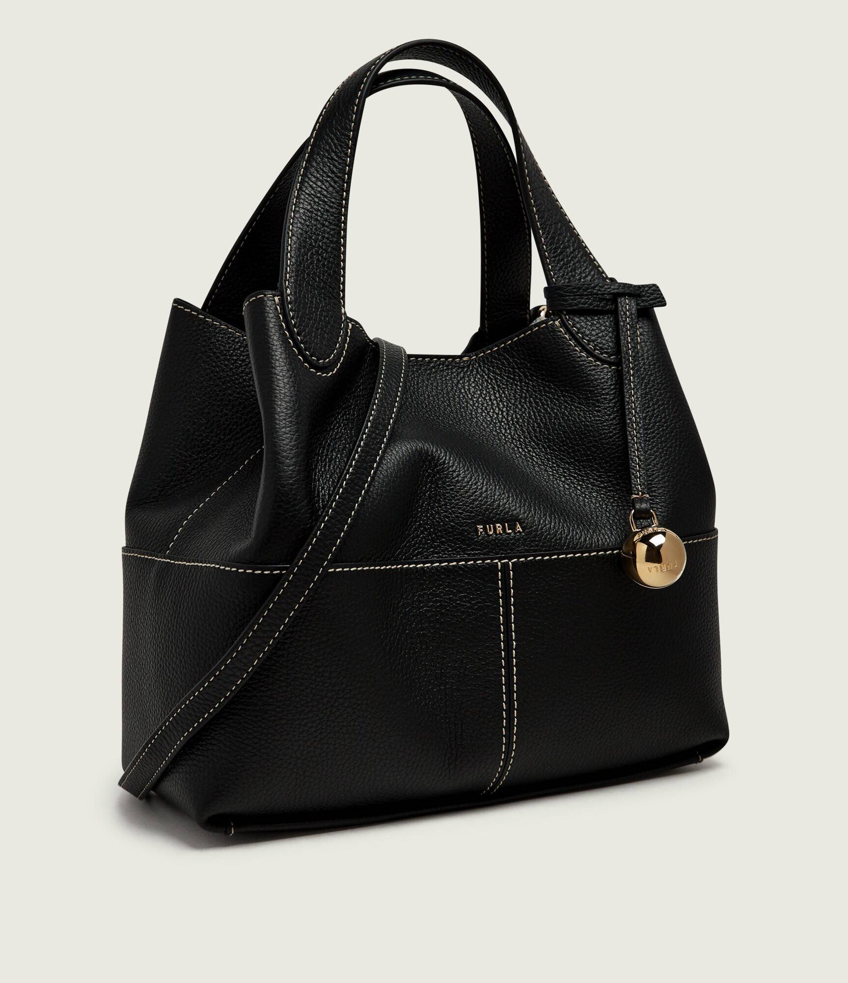 Furla De piele geantă pe umăr Primrose