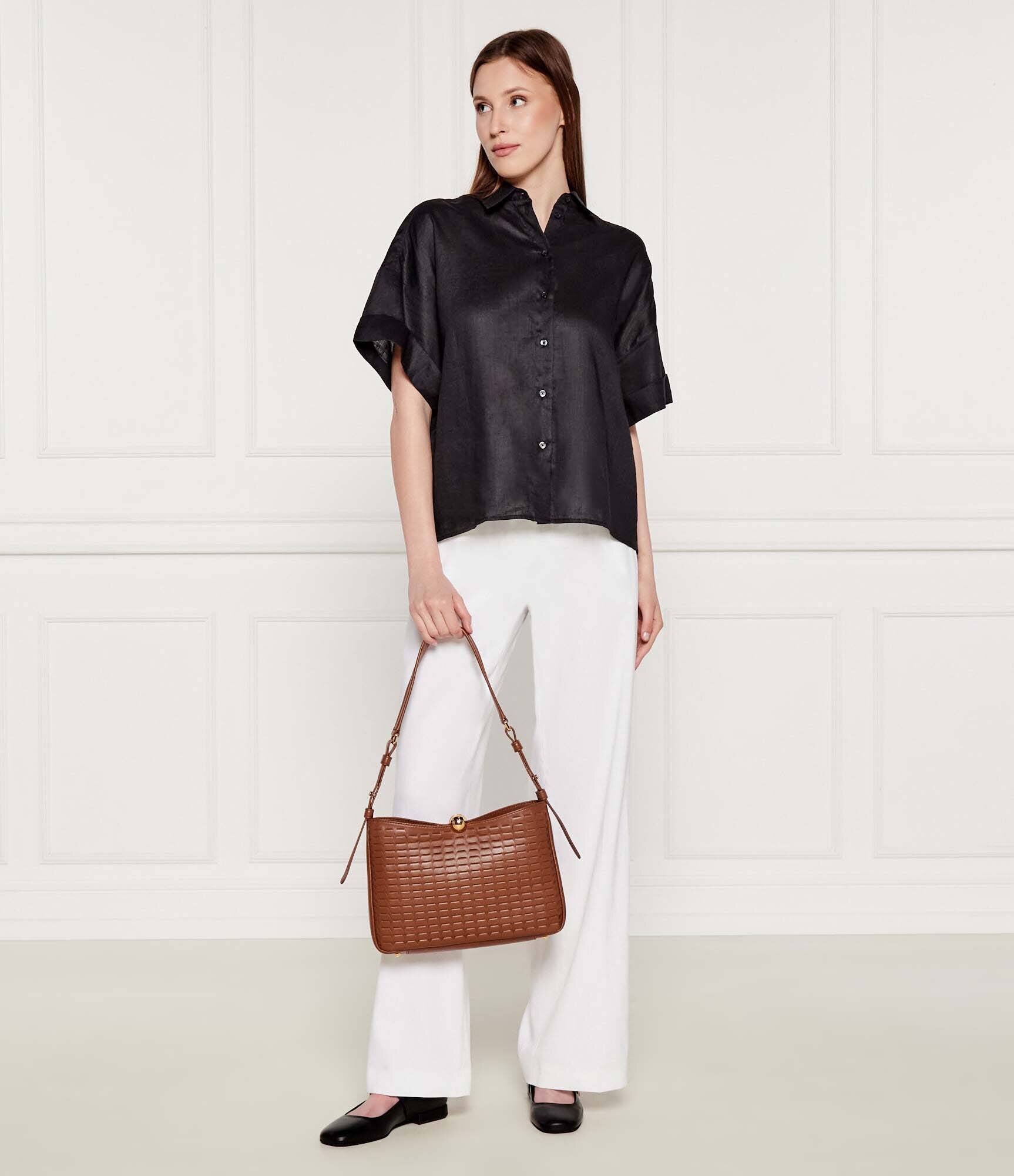 Furla De piele geantă pe umăr Sfera Soft