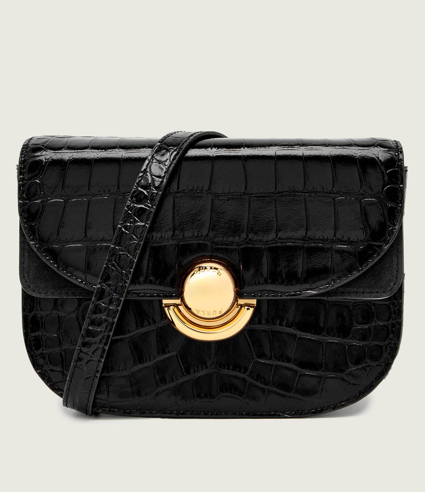 Furla De piele geantă poștaș SFERA MINI