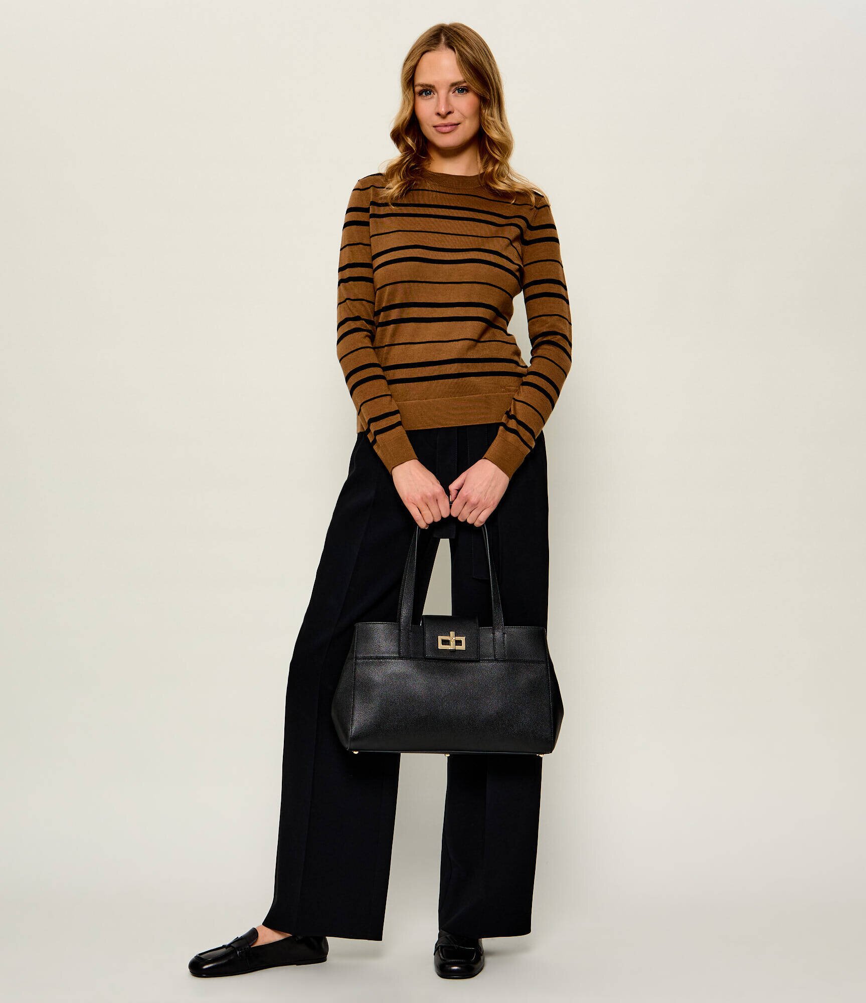 Furla De piele geantă shopper Amelia