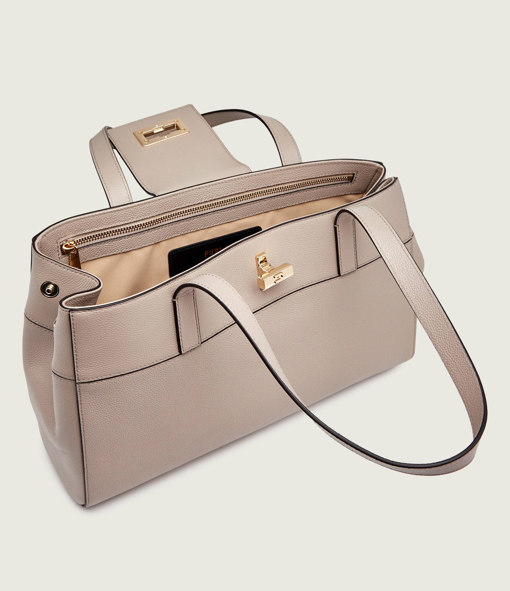 Furla De piele geantă shopper Amelia