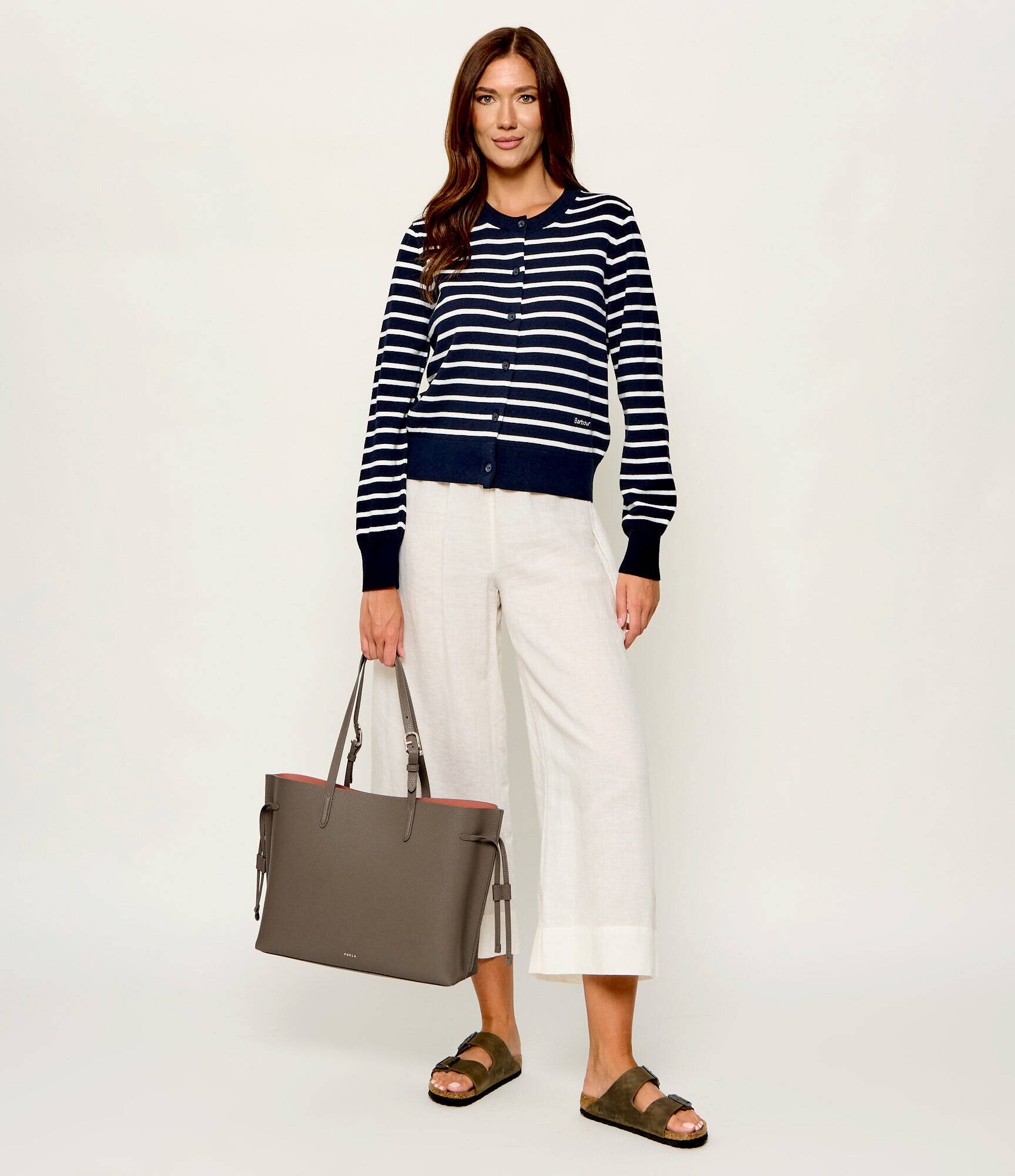 Furla De piele geantă shopper Ava