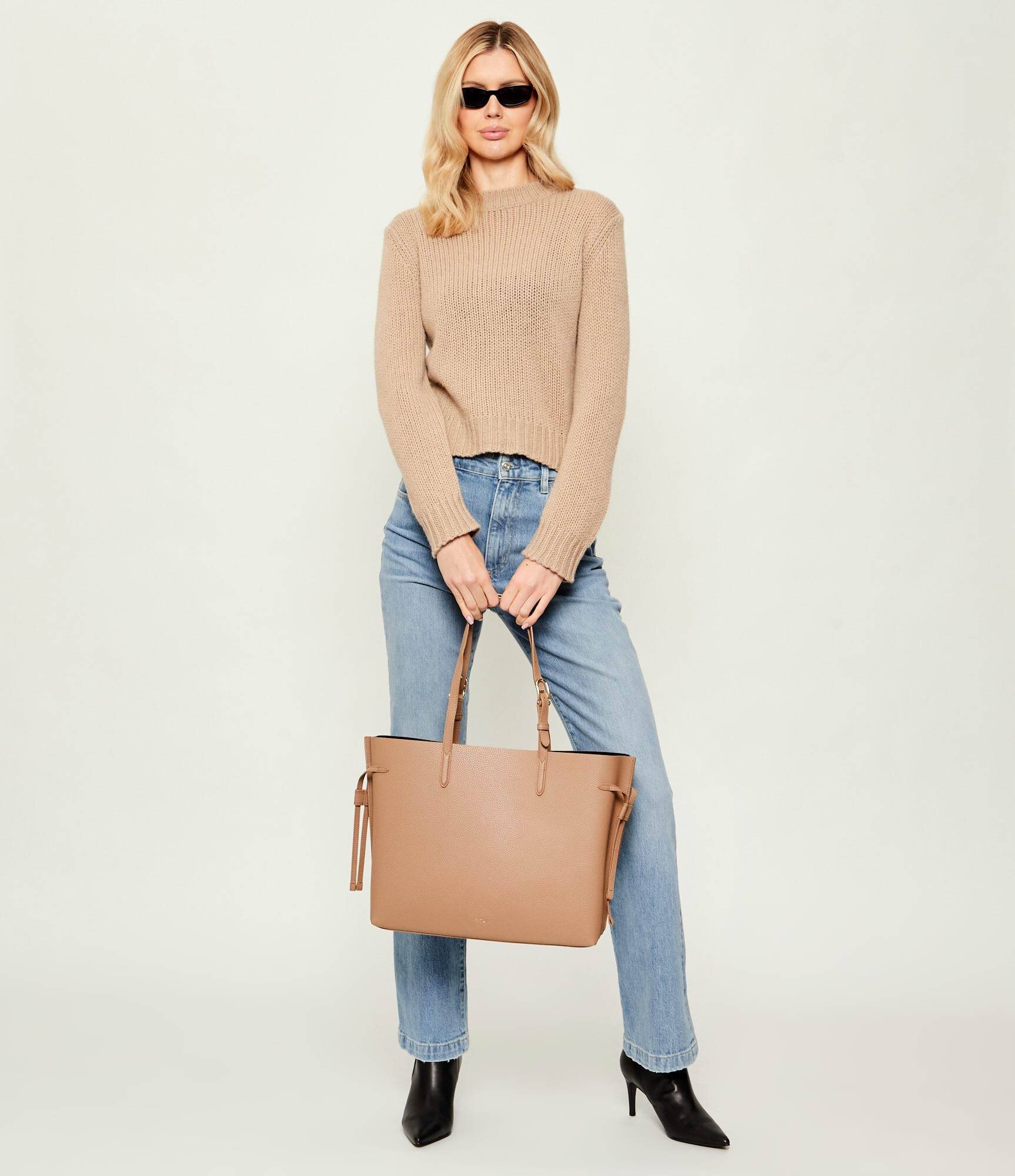 Furla De piele geantă shopper AVA