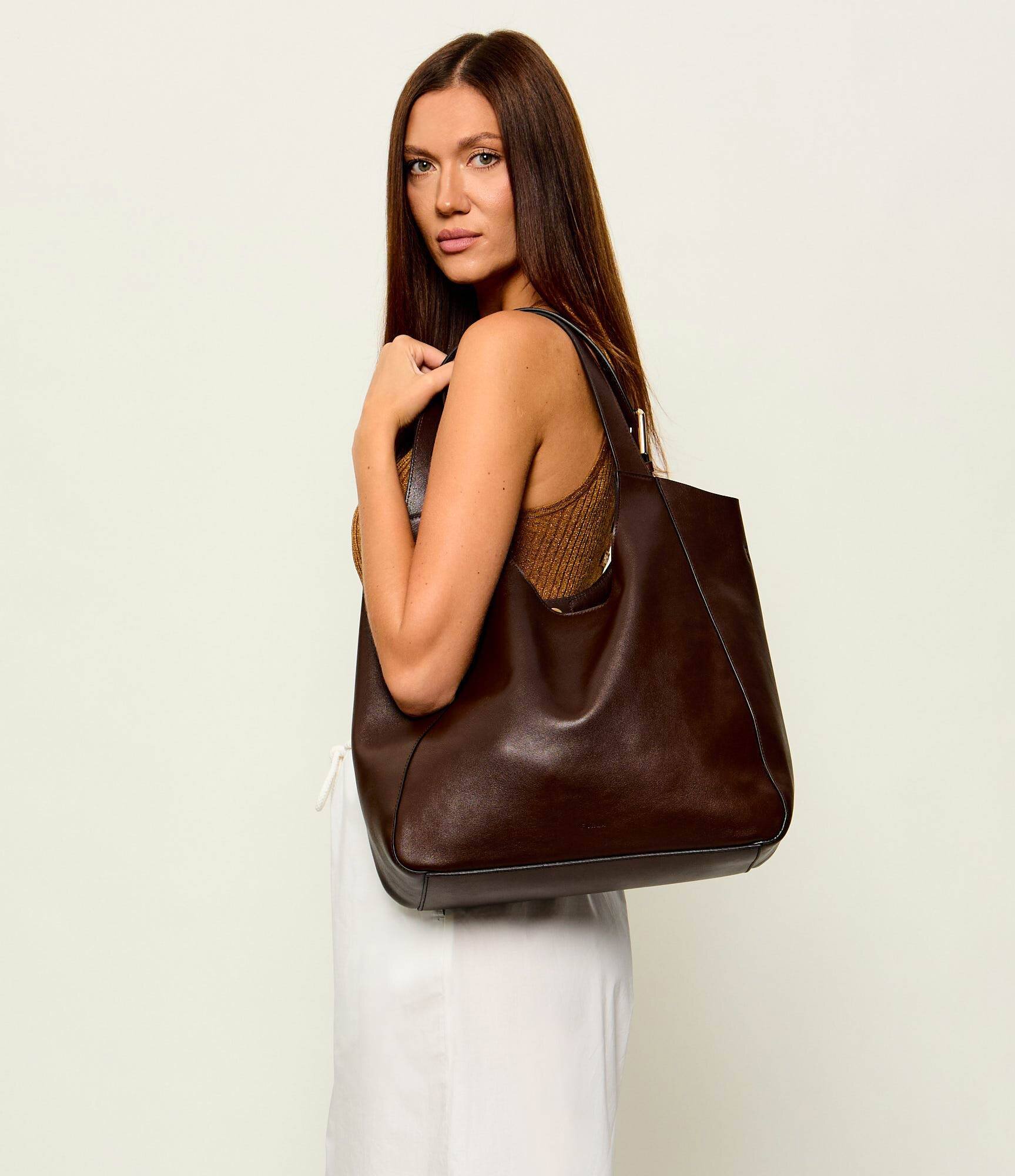 Furla De piele geantă shopper Dora L