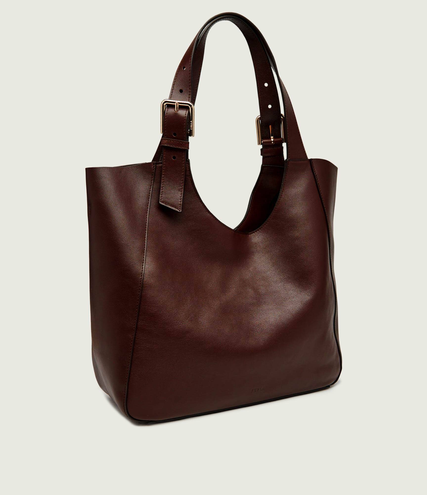 Furla De piele geantă shopper Dora L