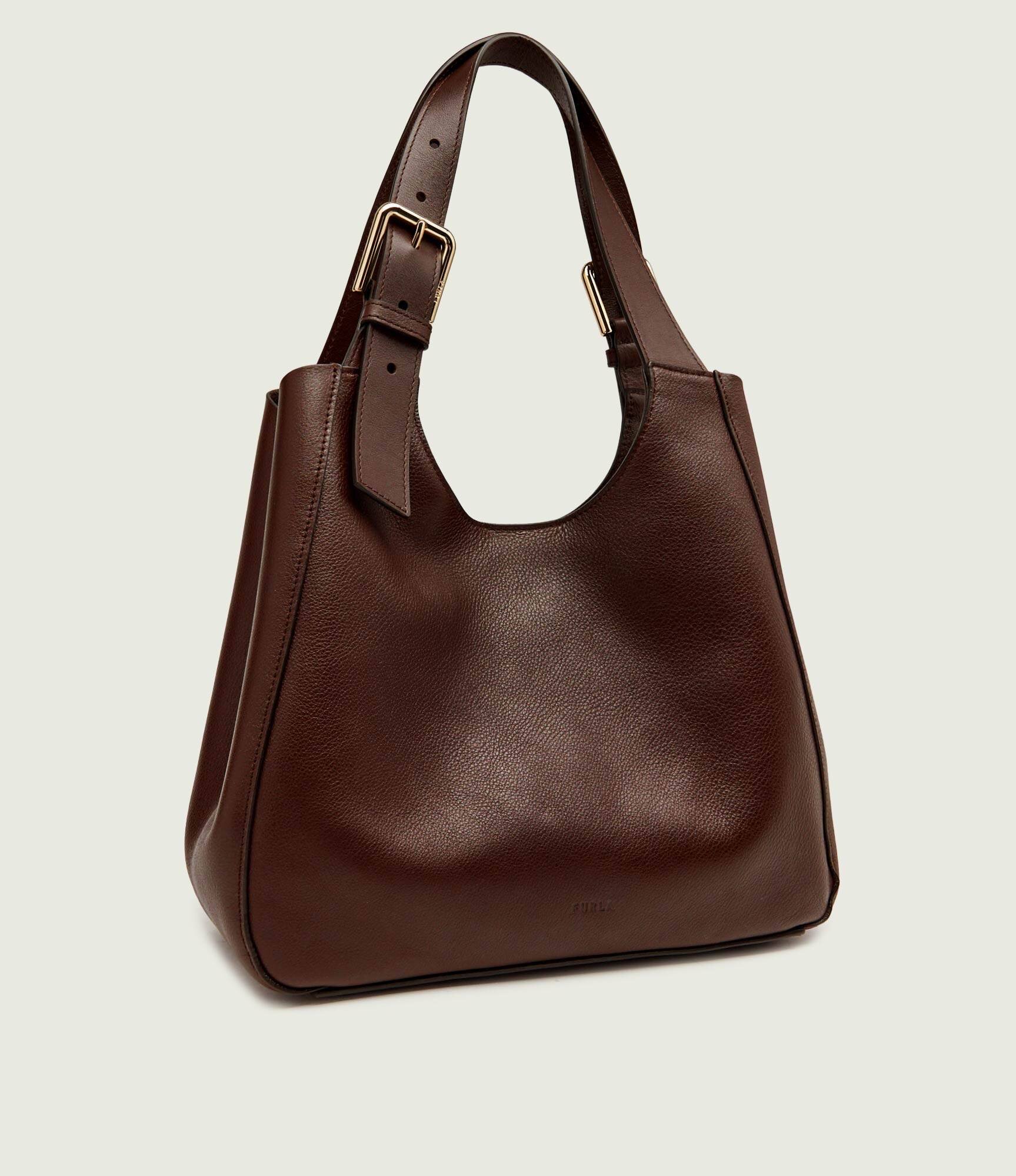 Furla De piele geantă shopper Dora M