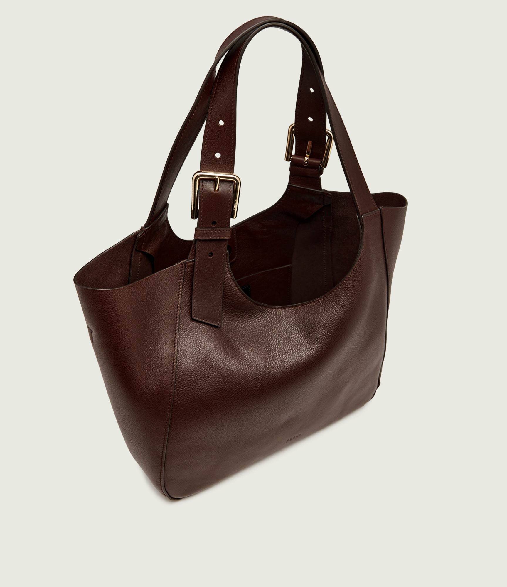 Furla De piele geantă shopper Dora M