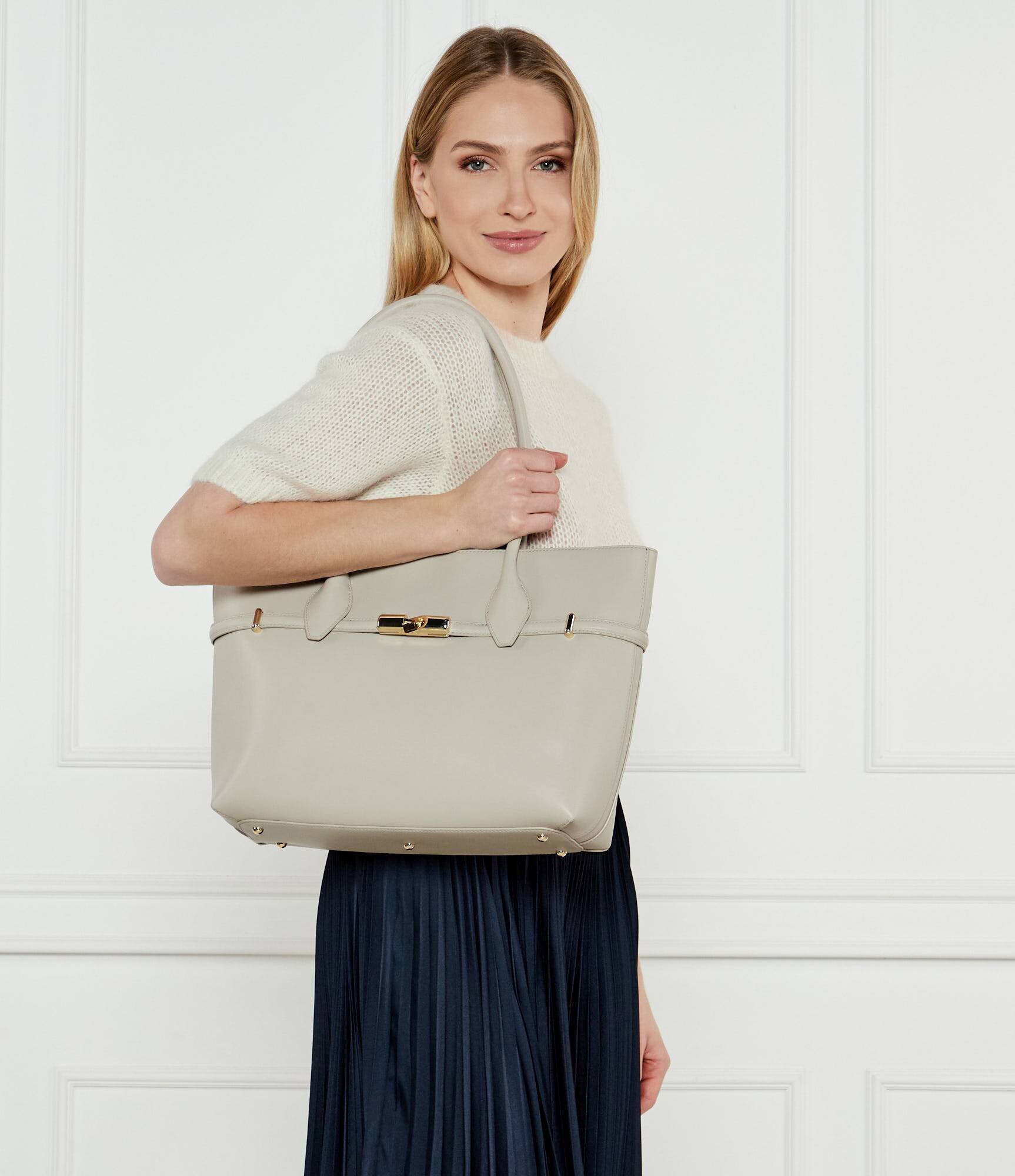 Furla De piele geantă shopper Goccia