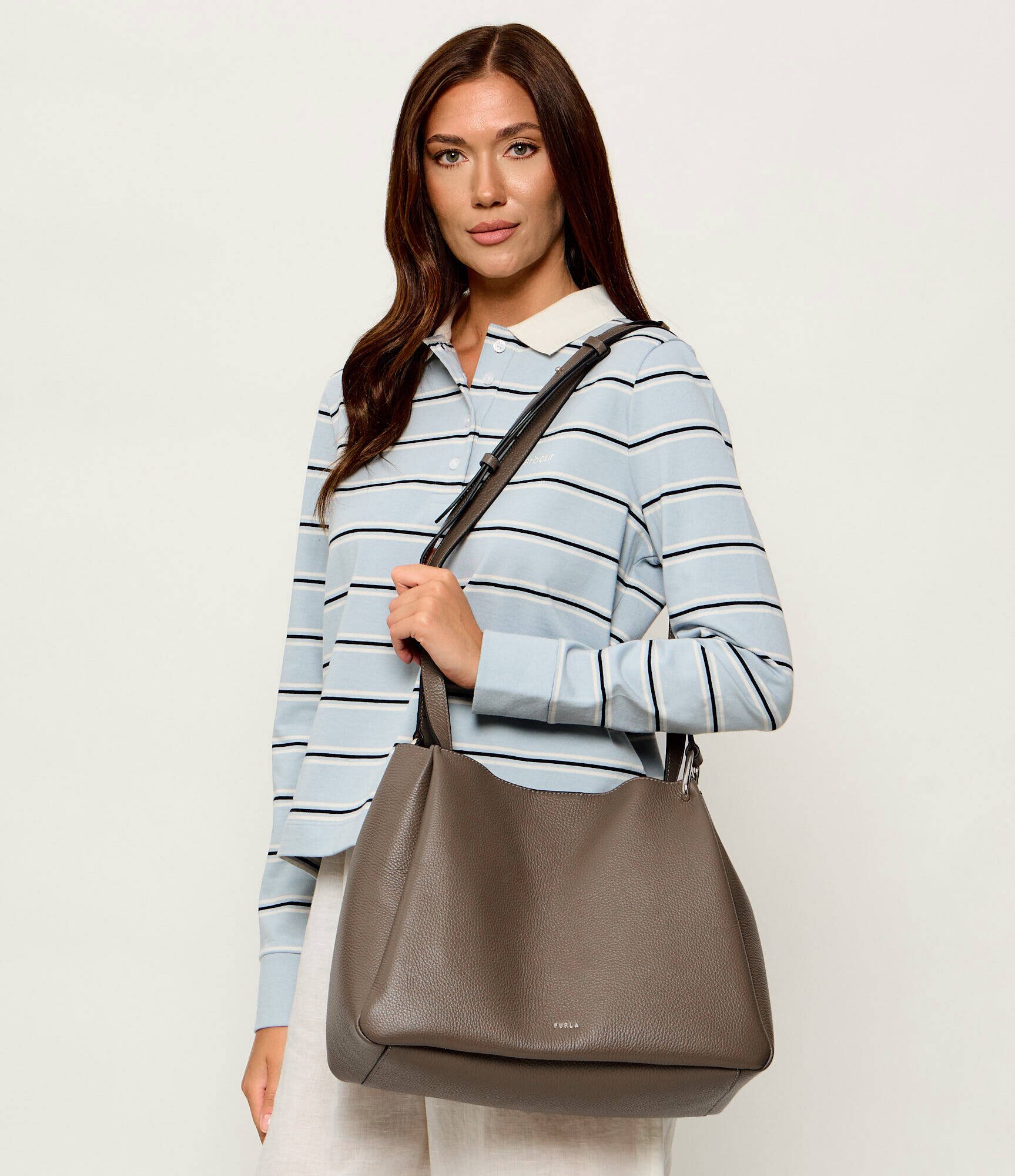 Furla De piele geantă shopper Nuvola L