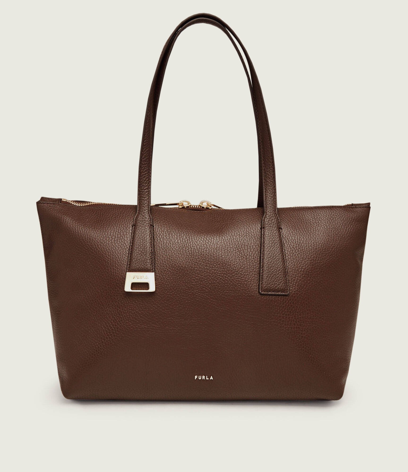 Furla De piele geantă shopper Olivia