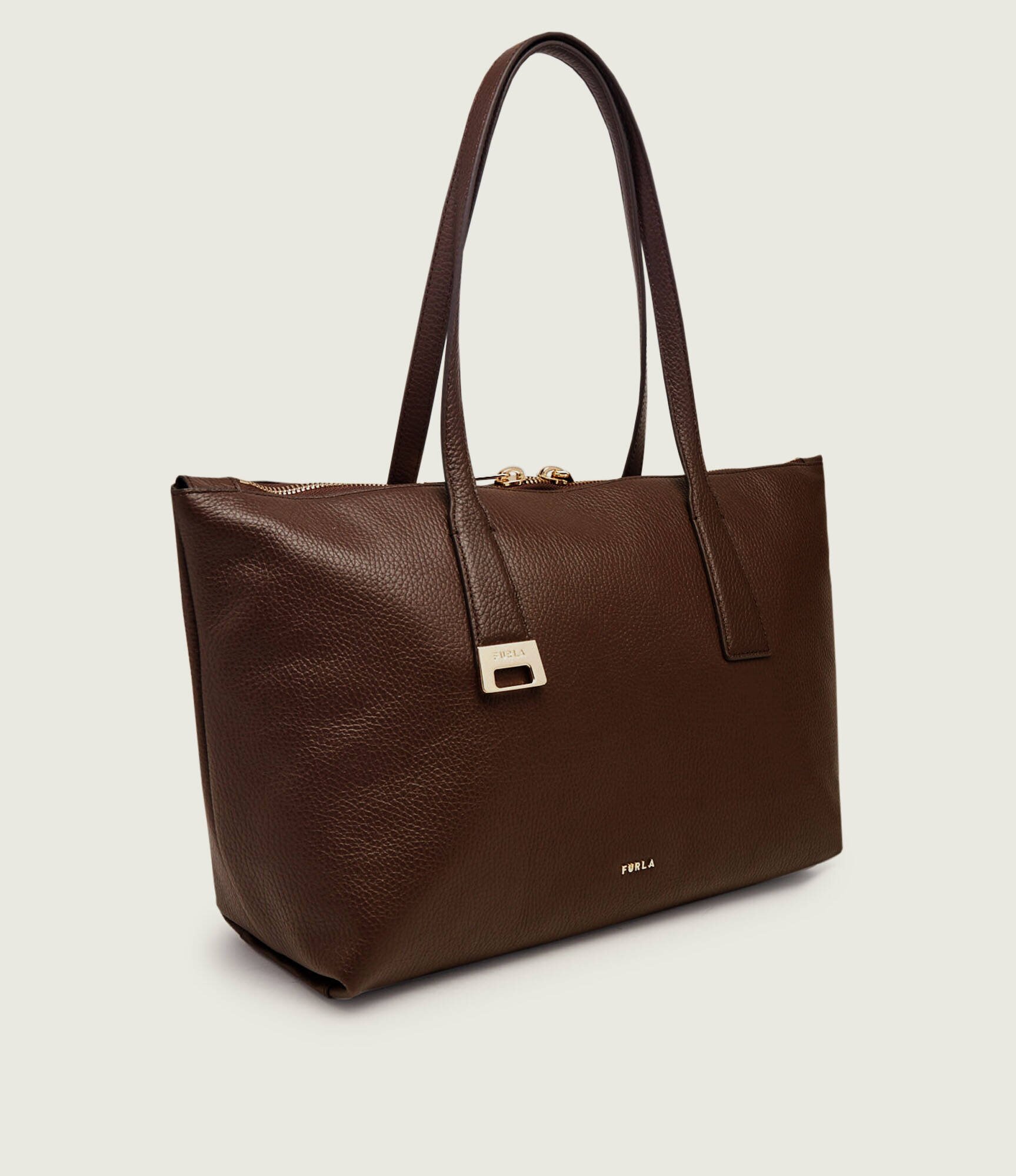 Furla De piele geantă shopper Olivia