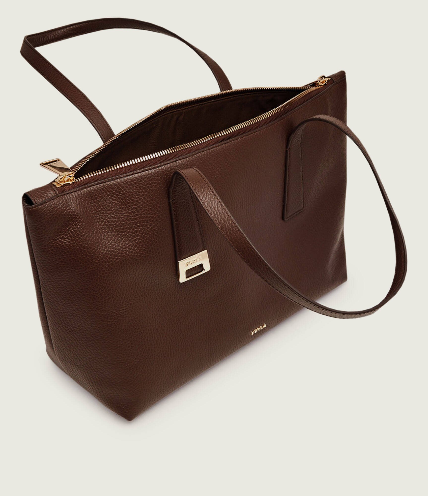 Furla De piele geantă shopper Olivia