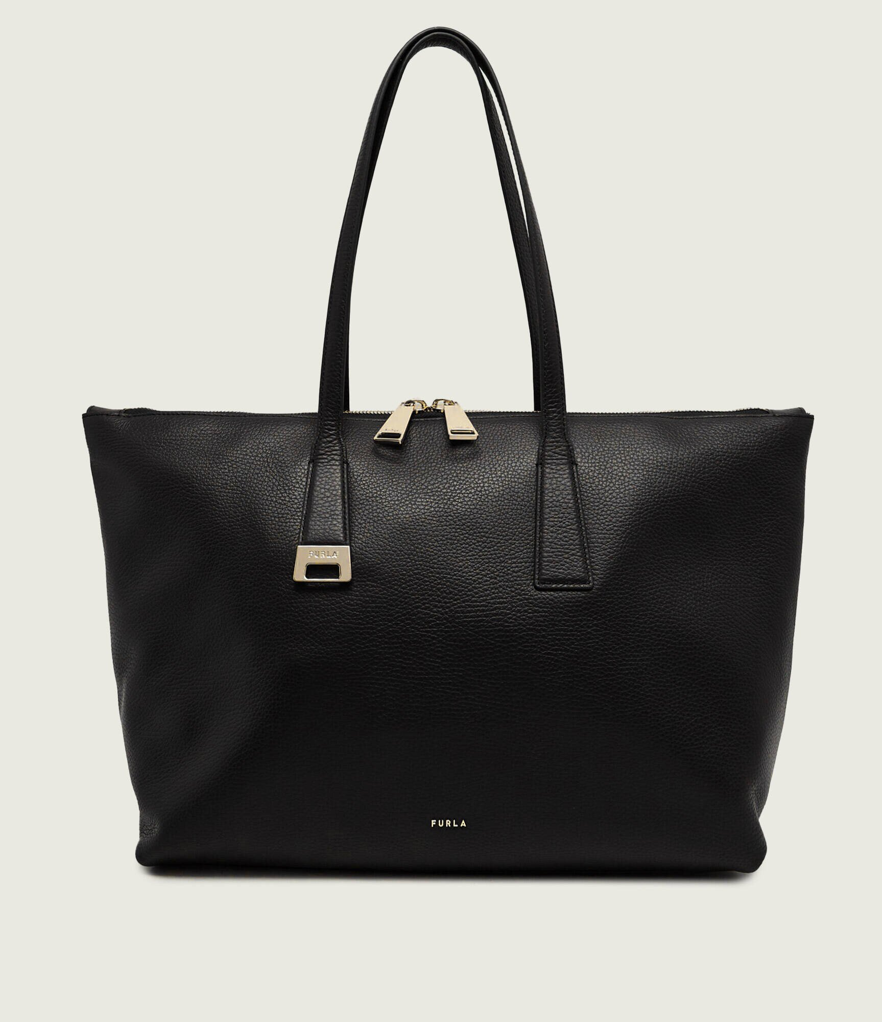 Furla De piele geantă shopper Olivia