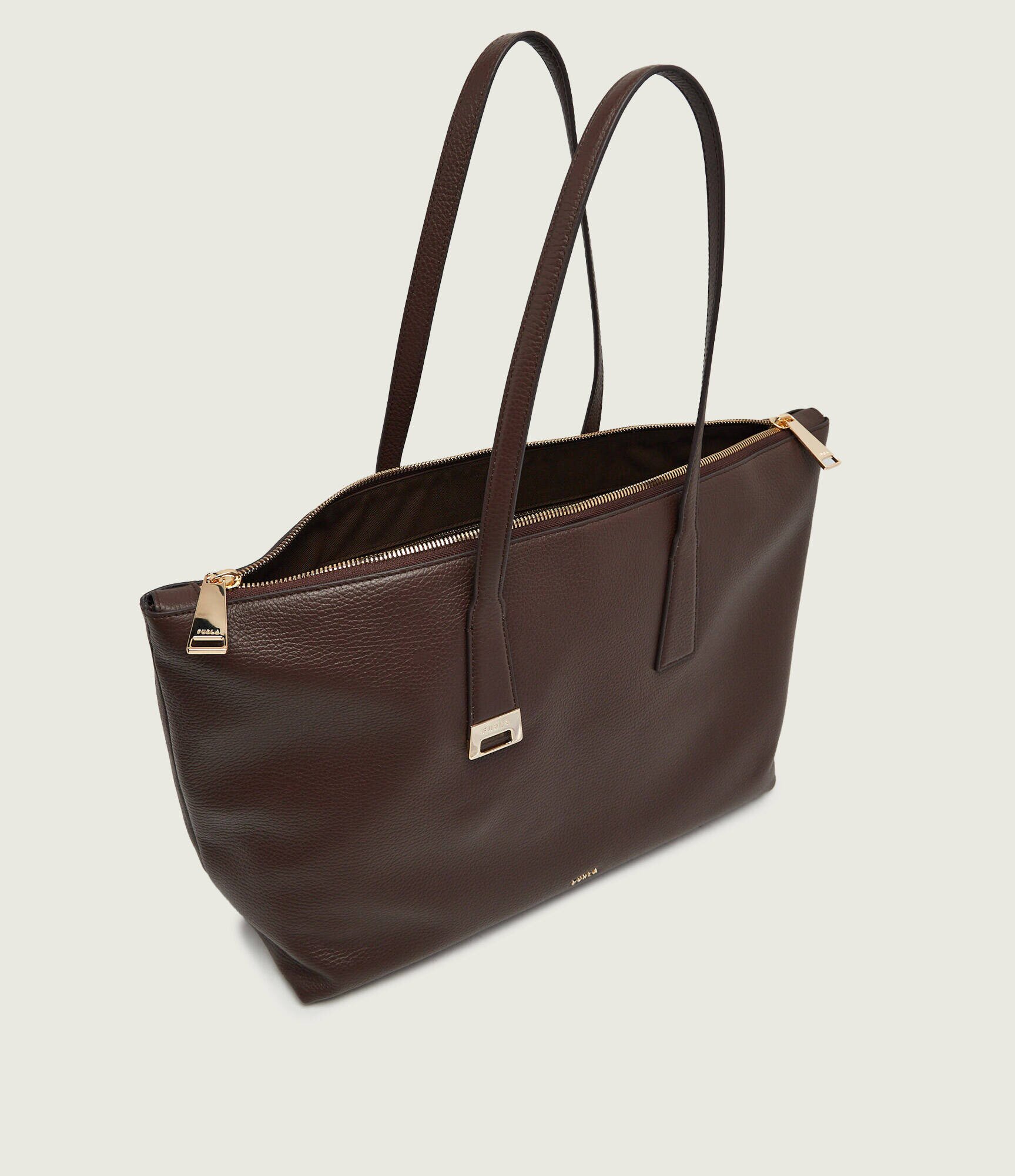Furla De piele geantă shopper Olivia