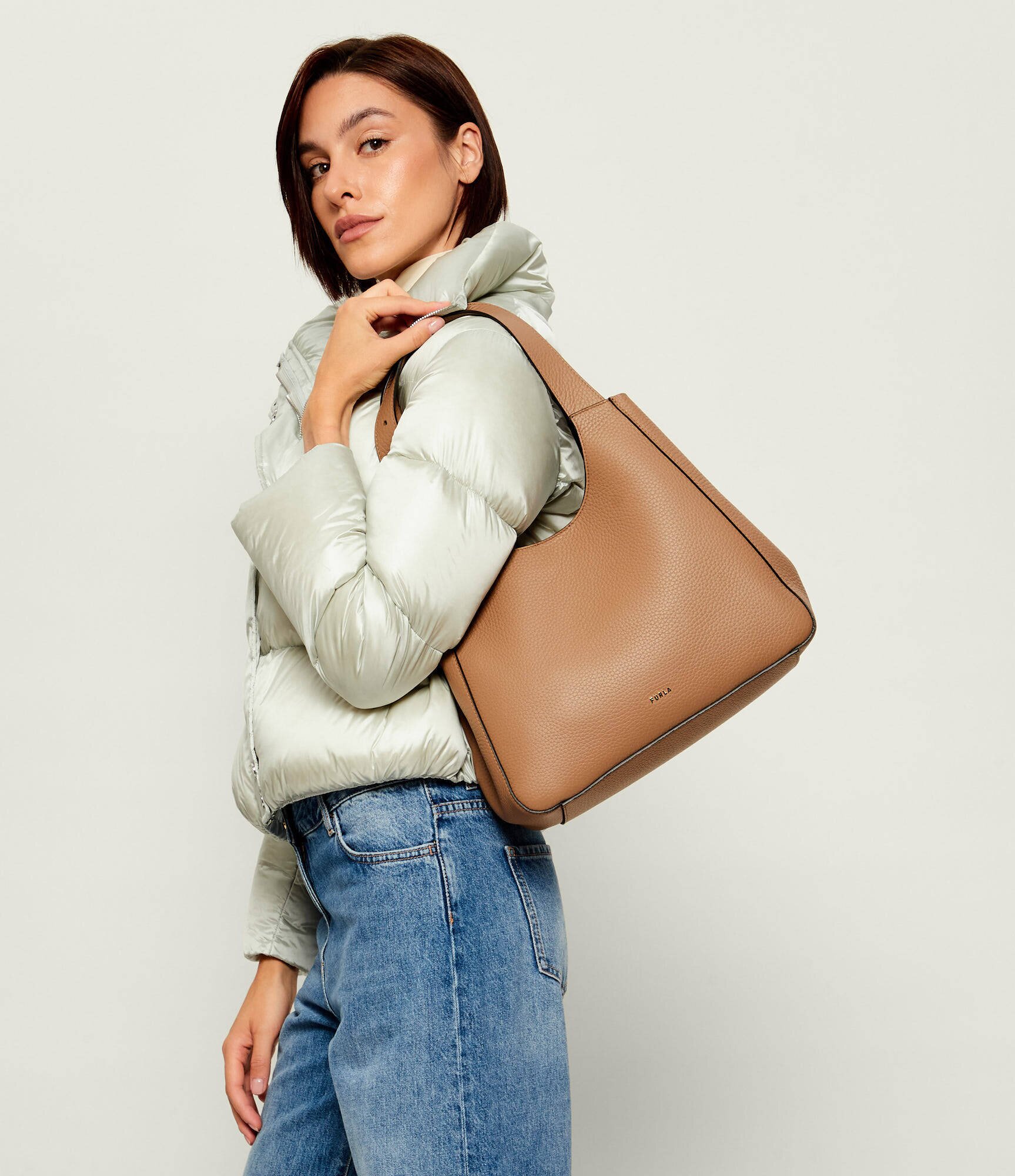 Furla De piele hobo Dora