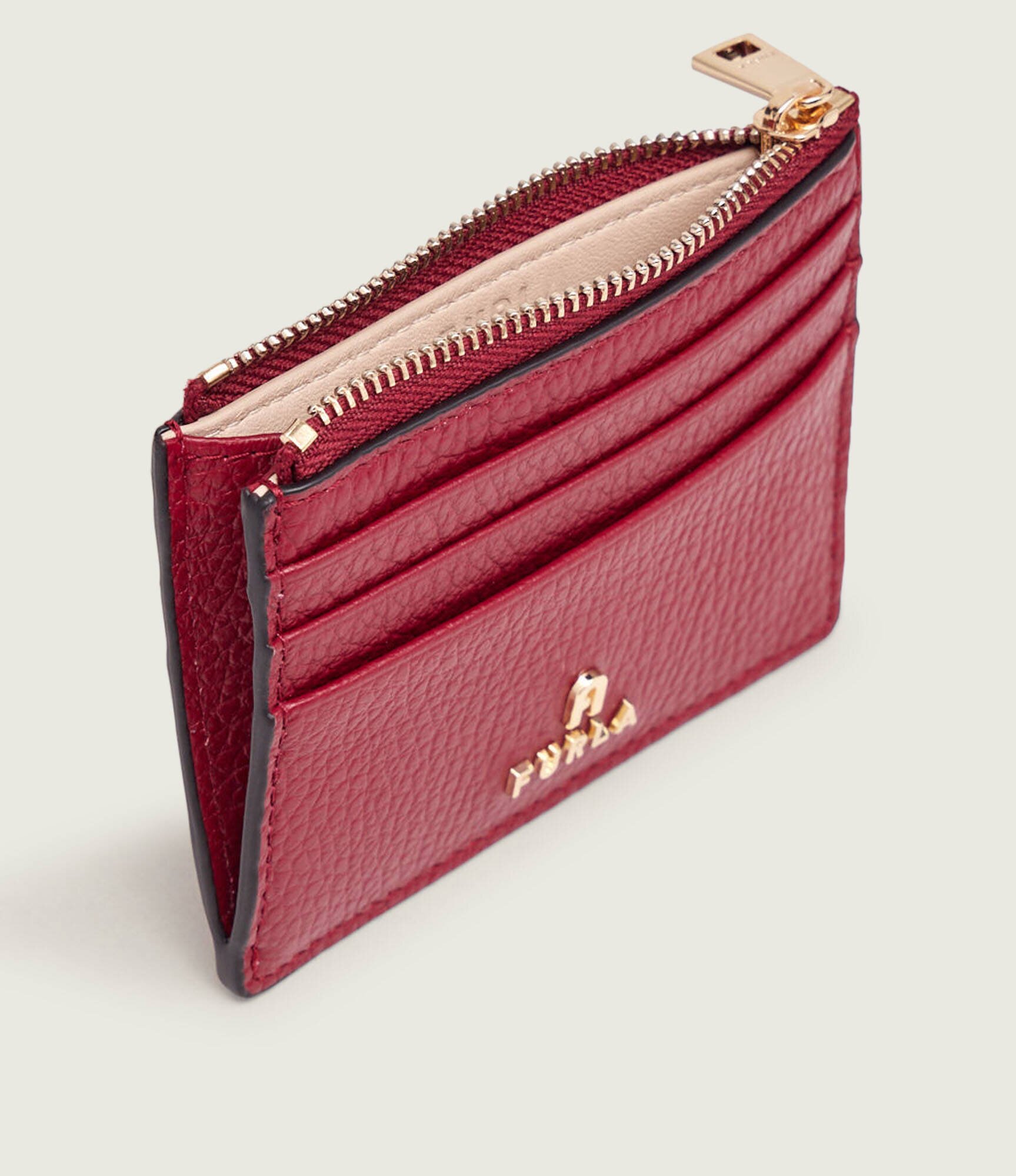 Furla De piele husă pentru carduri Camelia
