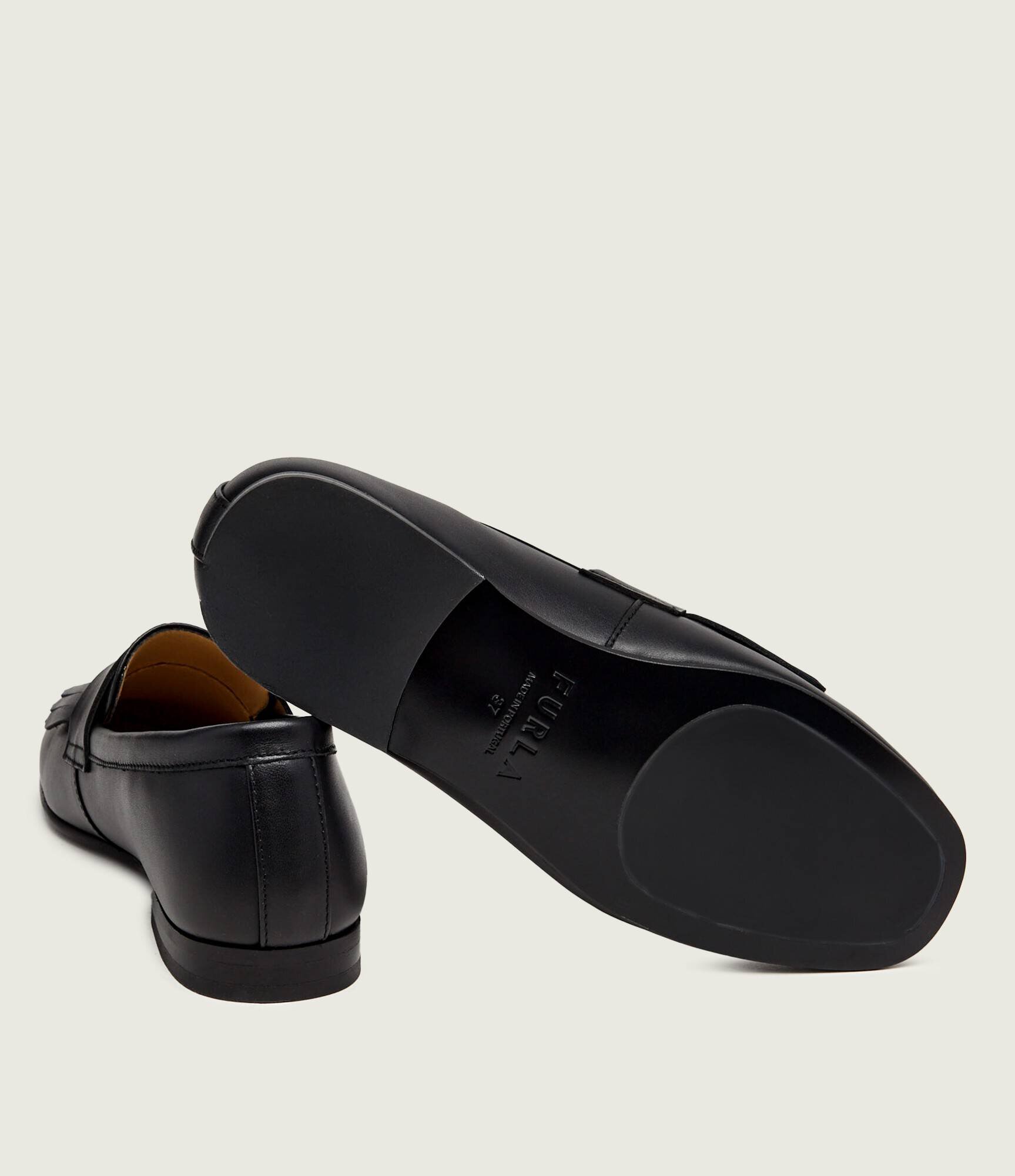 Furla De piele pantofi loafer Heritage