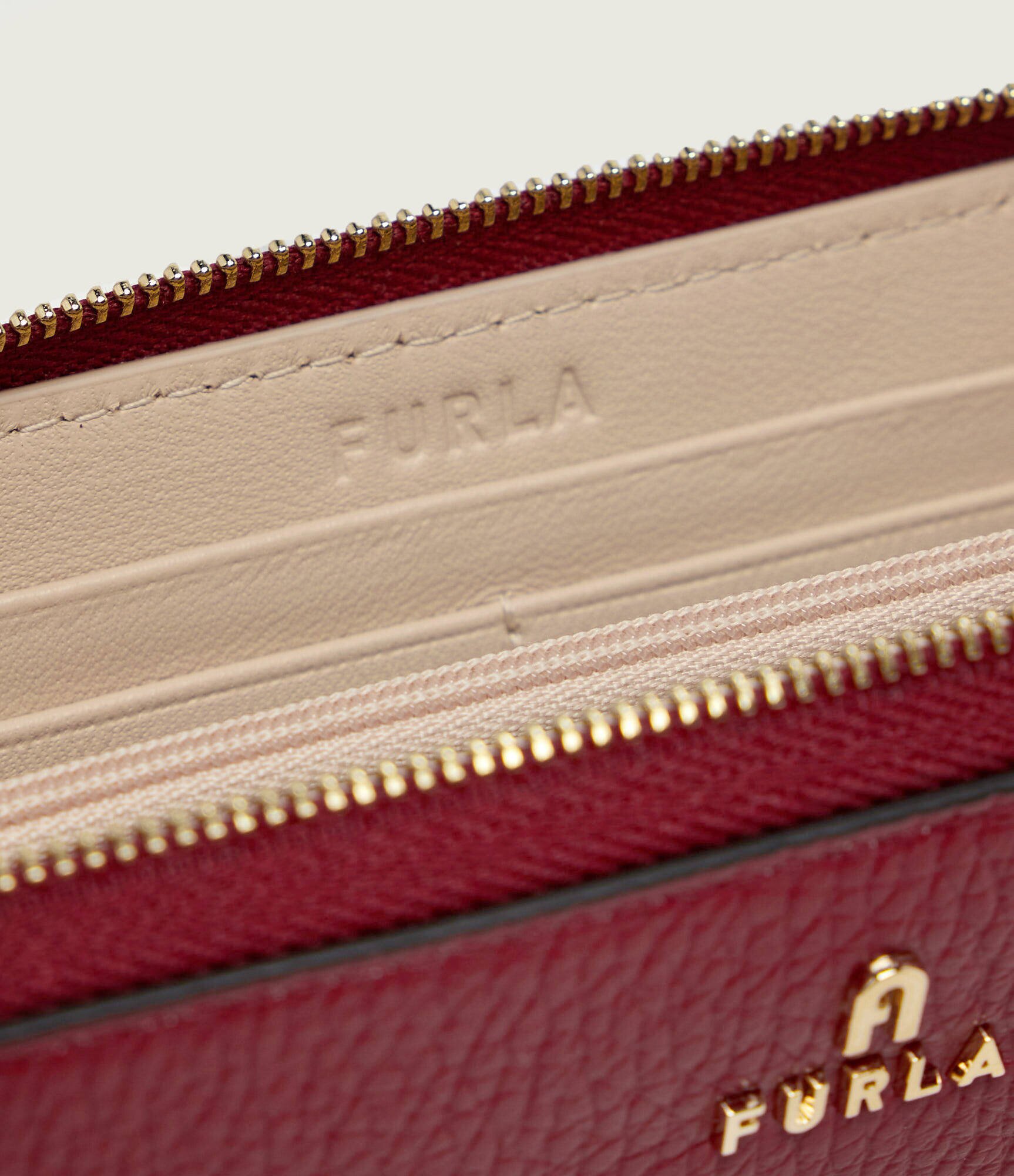Furla De piele portofel Camelia