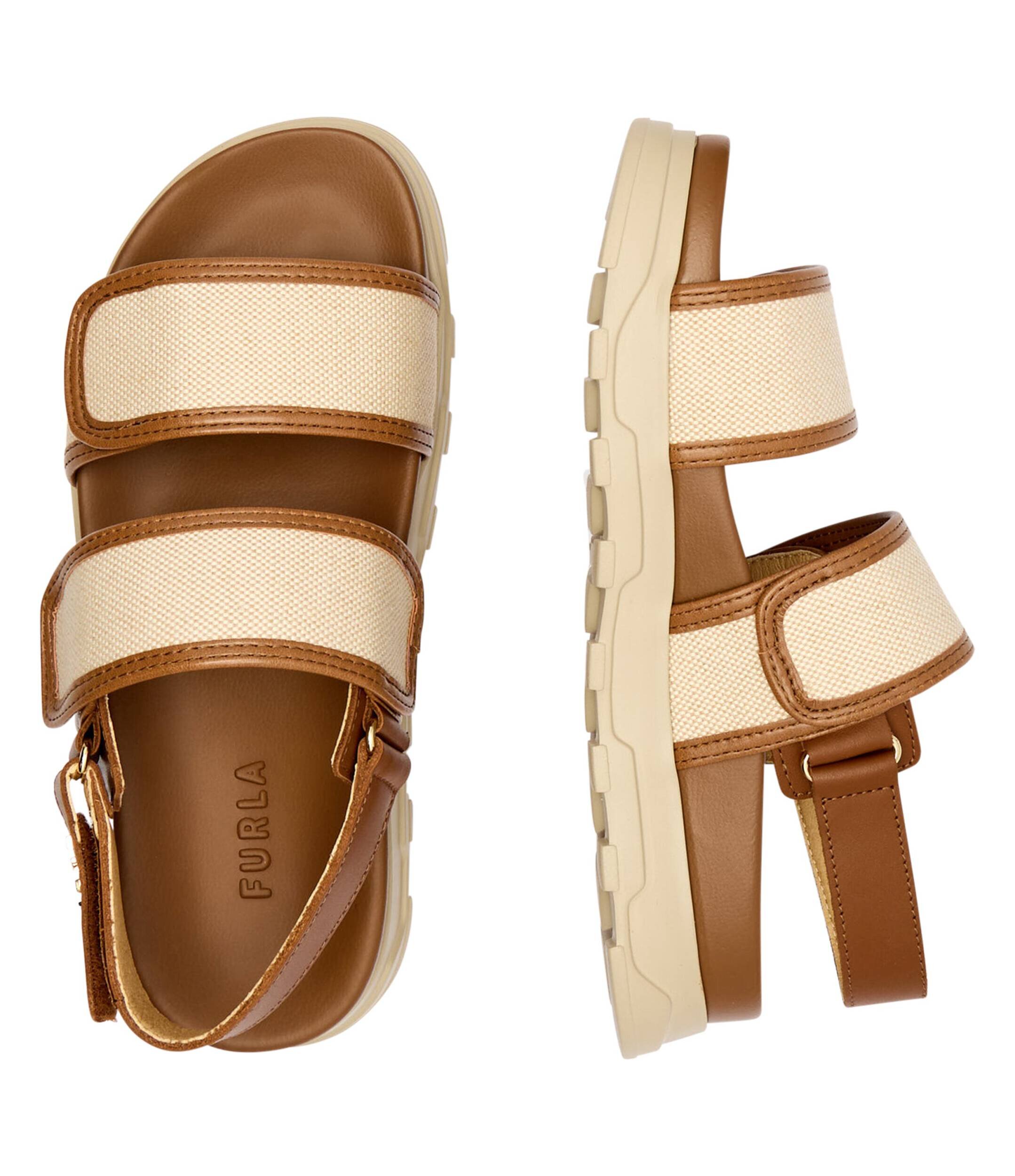 Furla De piele sandale Sporty