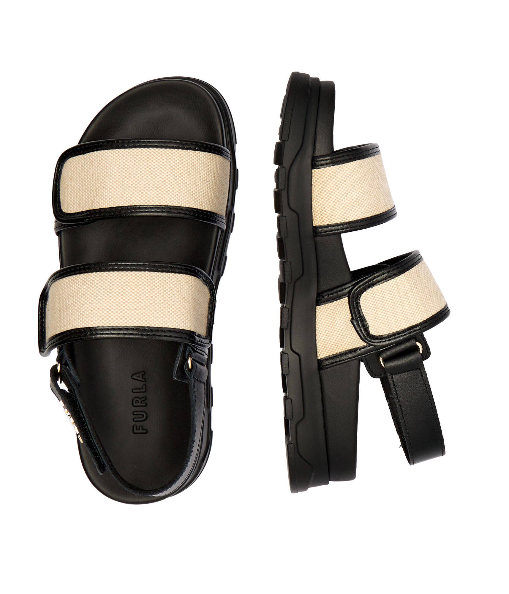 Furla De piele sandale Sporty