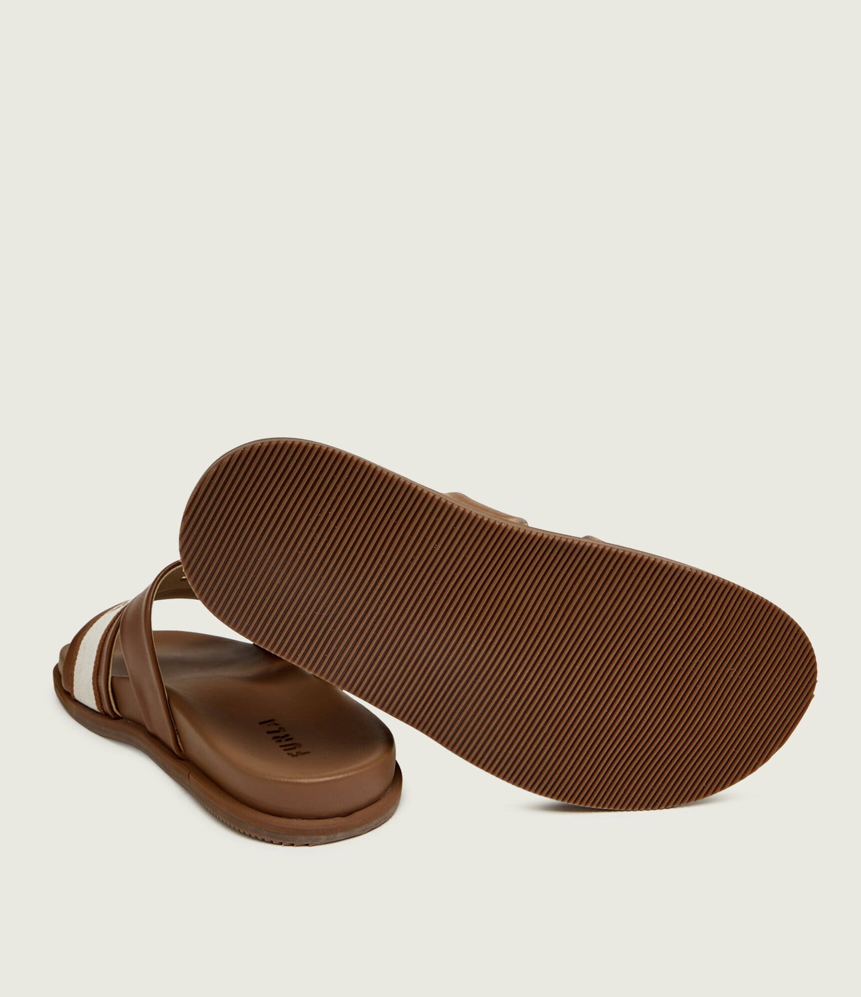 Furla De piele șlapi TIDE