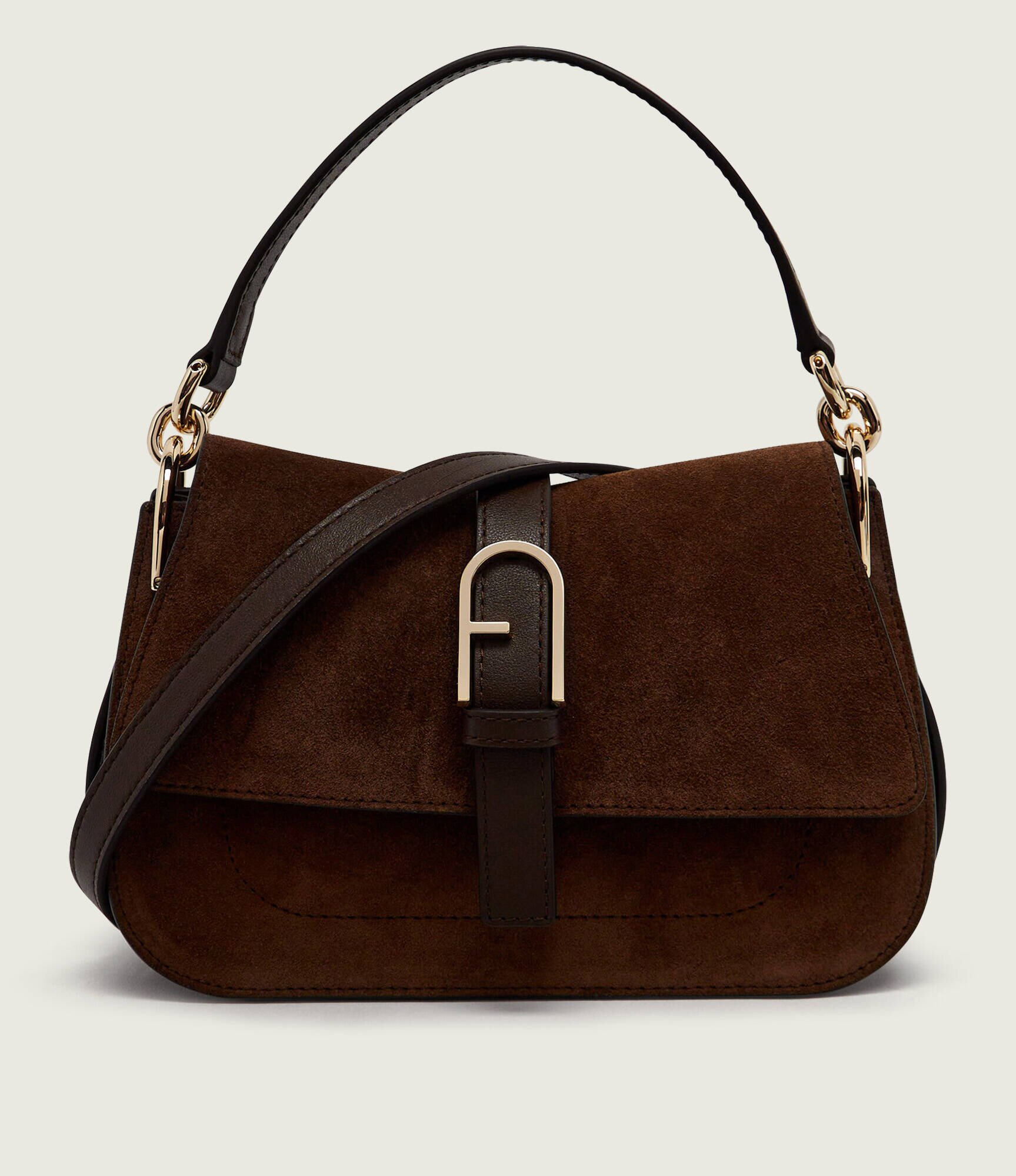 Furla Geantă pe umăr Flow Mini | piele întoarsă