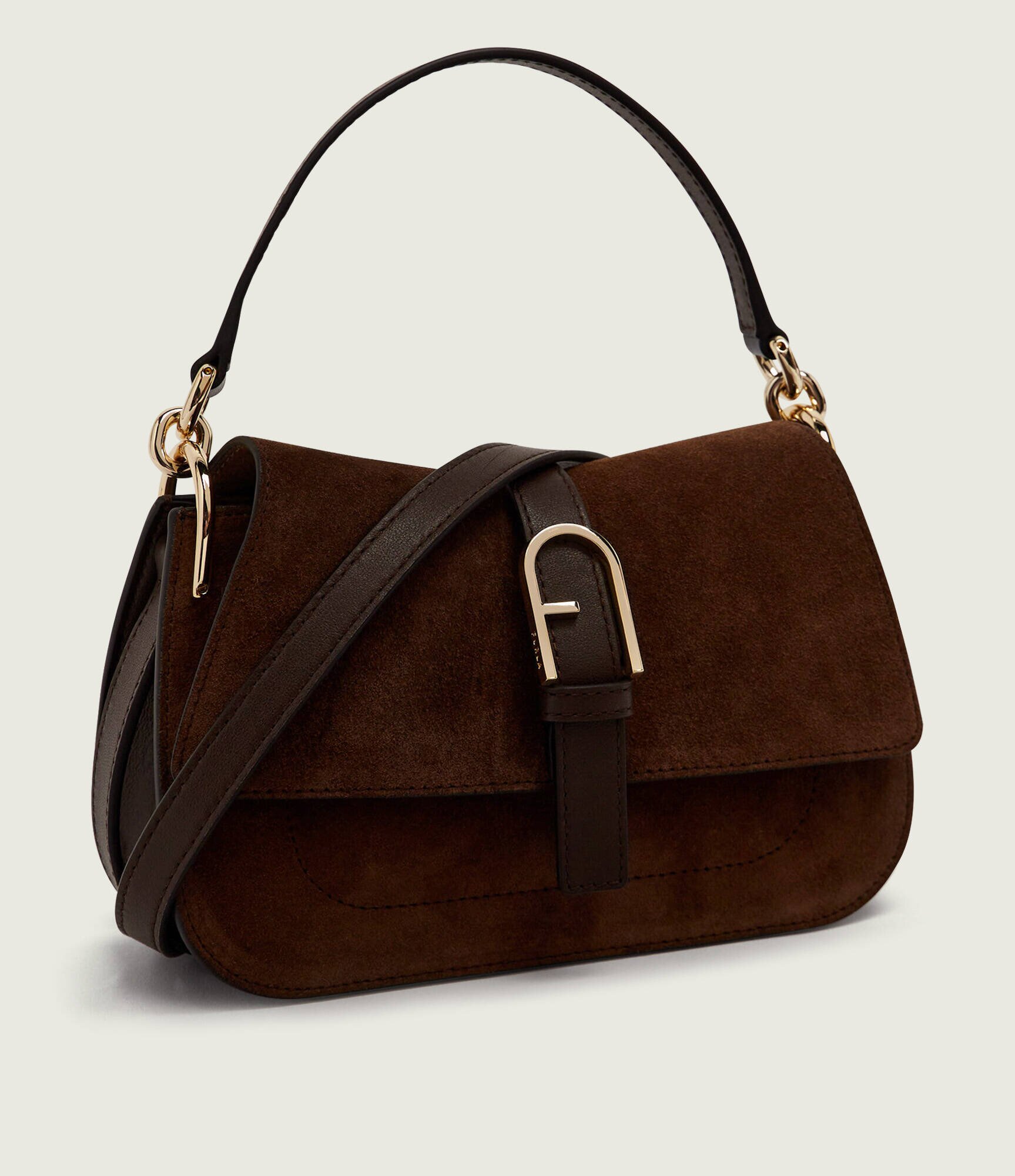 Furla Geantă pe umăr Flow Mini | piele întoarsă