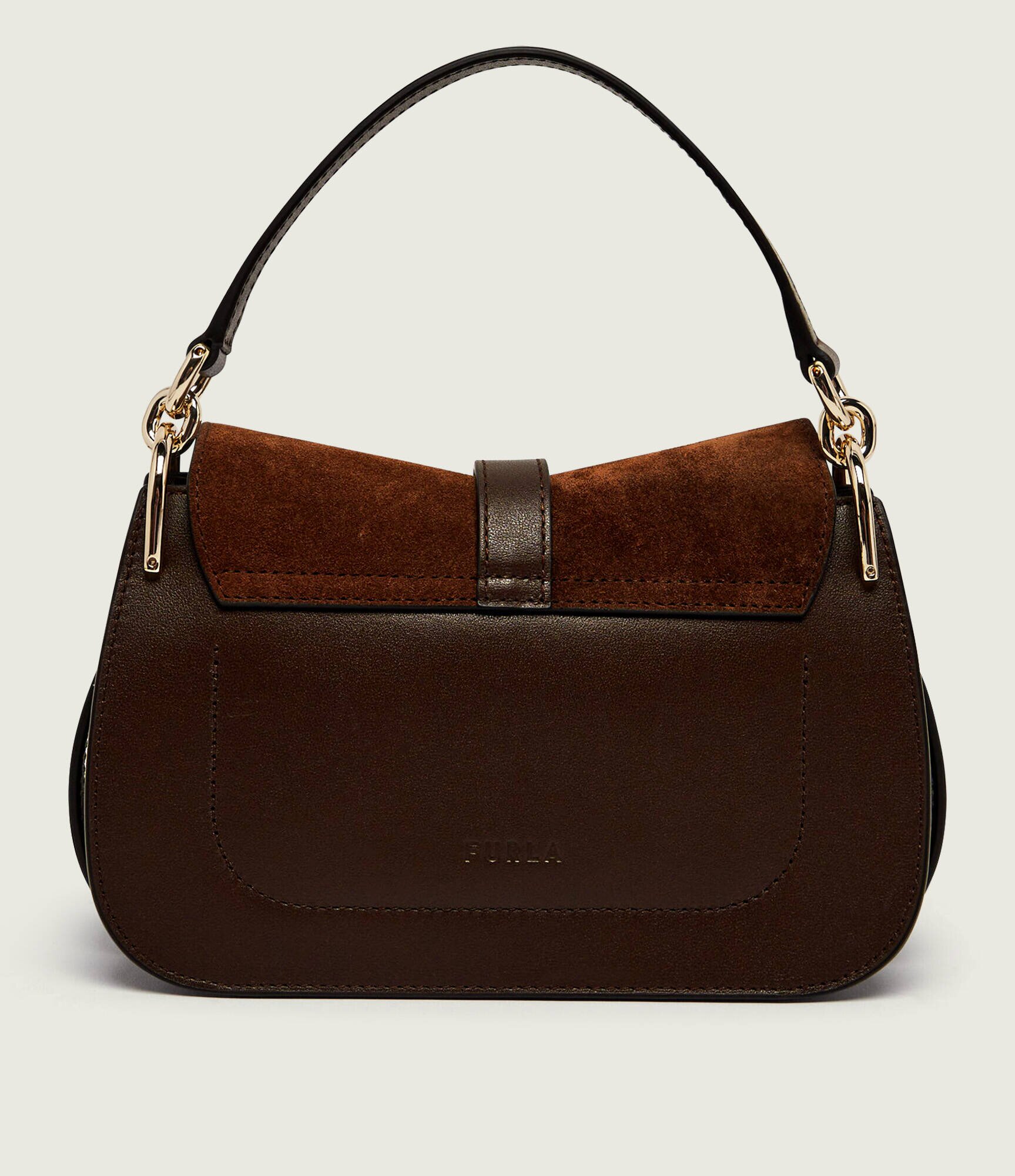 Furla Geantă pe umăr Flow Mini | piele întoarsă