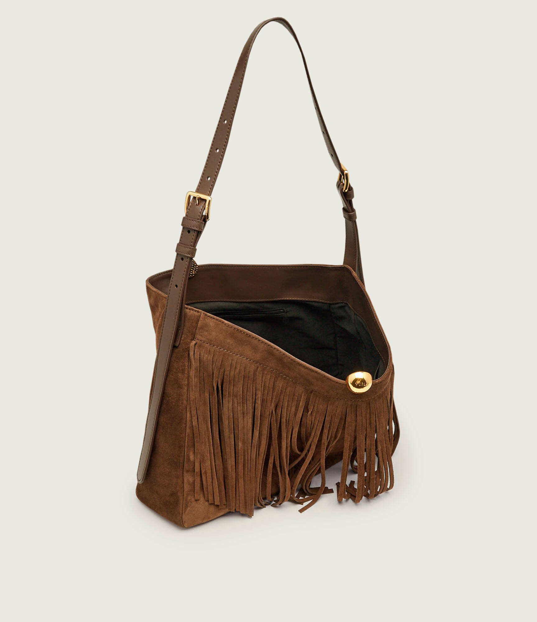 Furla Geantă pe umăr Sfera | piele întoarsă
