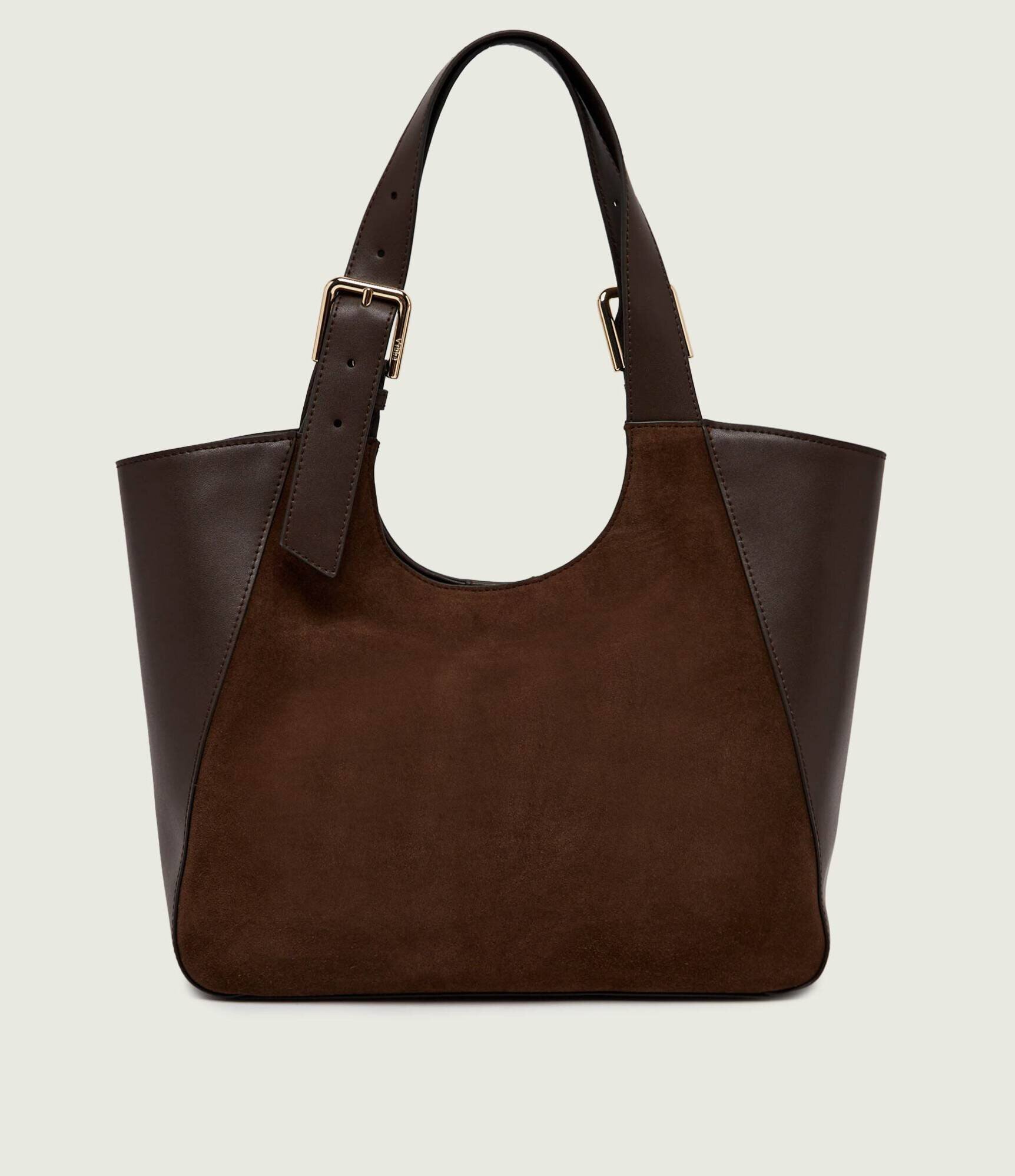 Furla Geantă shopper Dora M | piele întoarsă