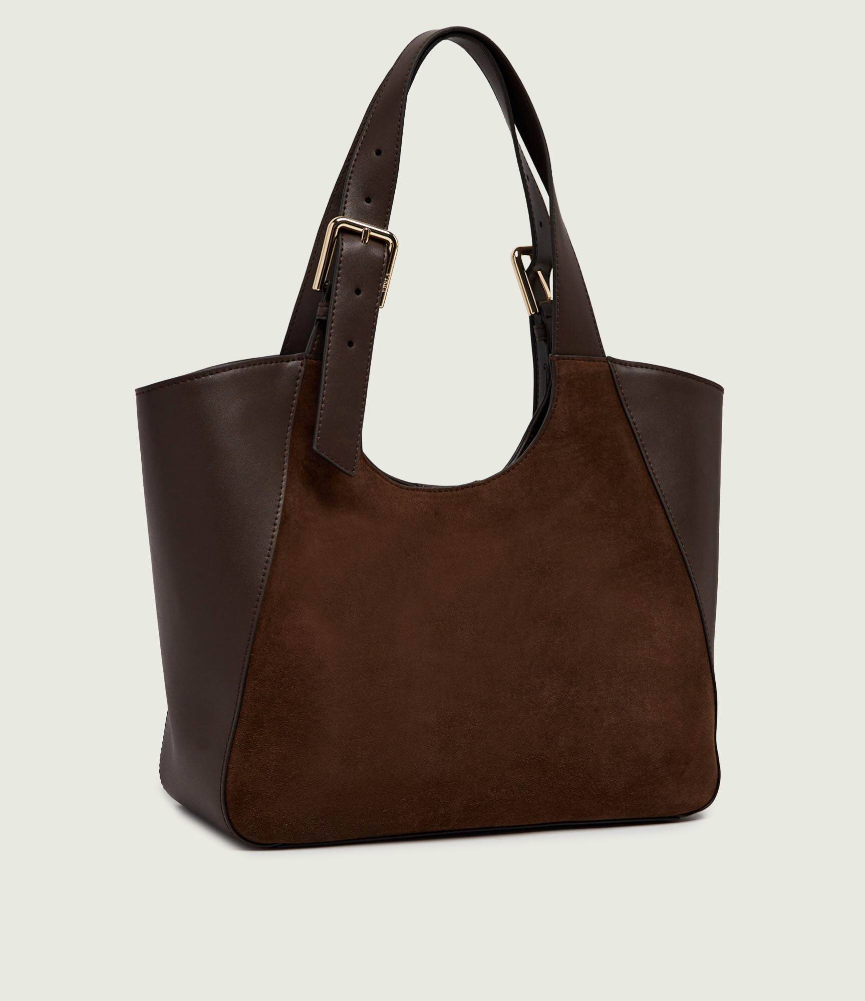 Furla Geantă shopper Dora M | piele întoarsă