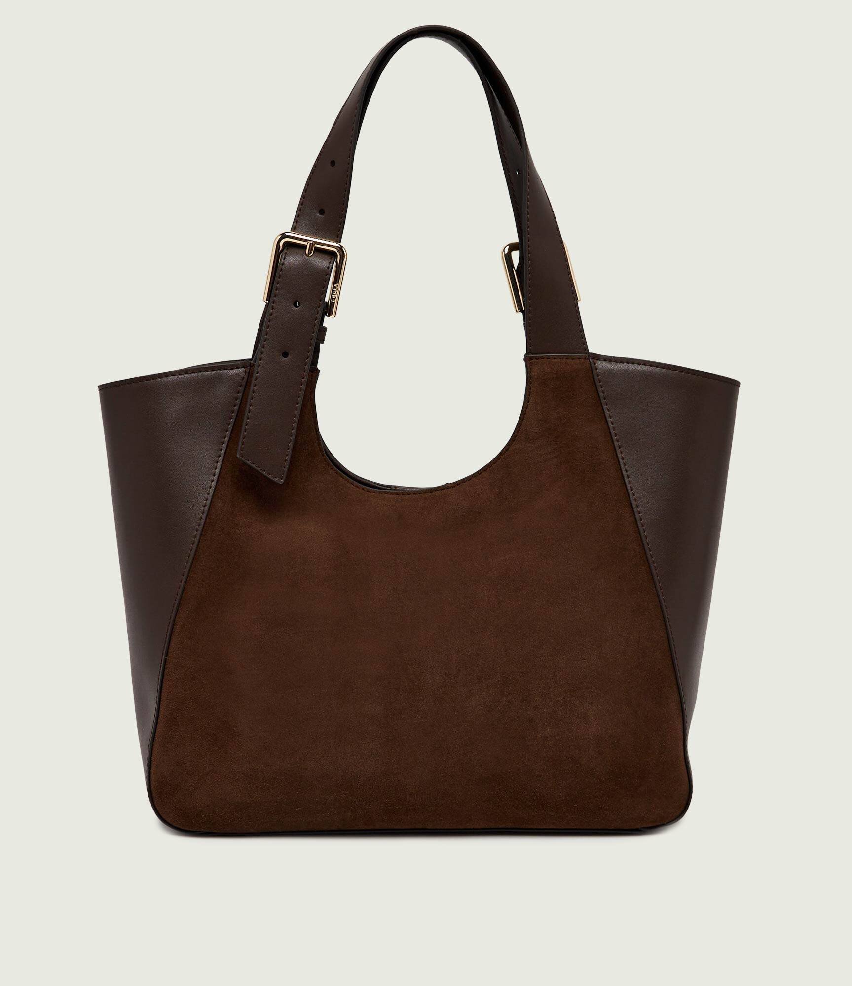 Furla Geantă shopper Dora M | piele întoarsă
